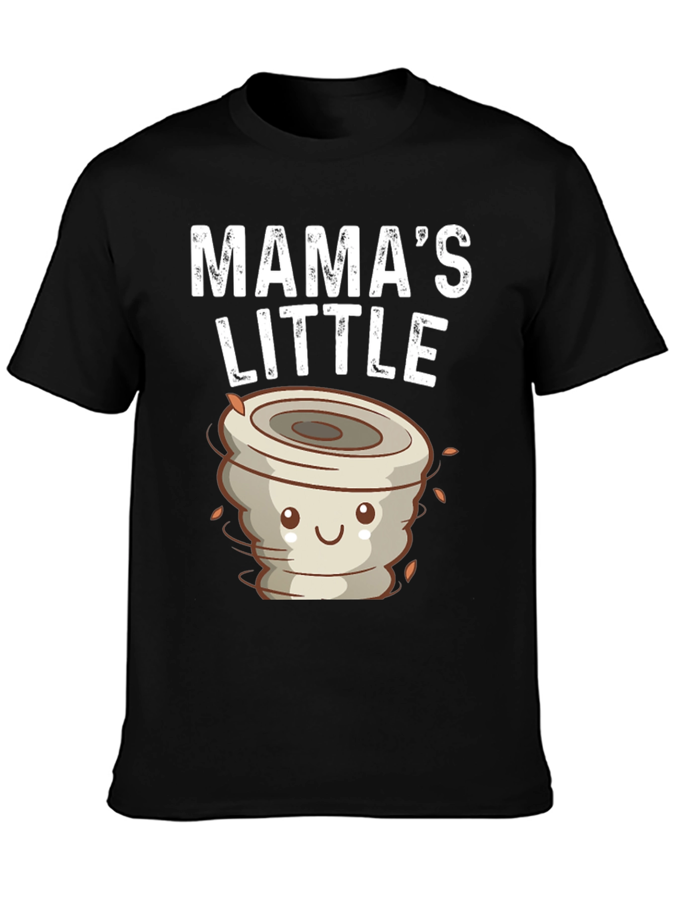 Mamas Little Tornado Black Graphic Tee