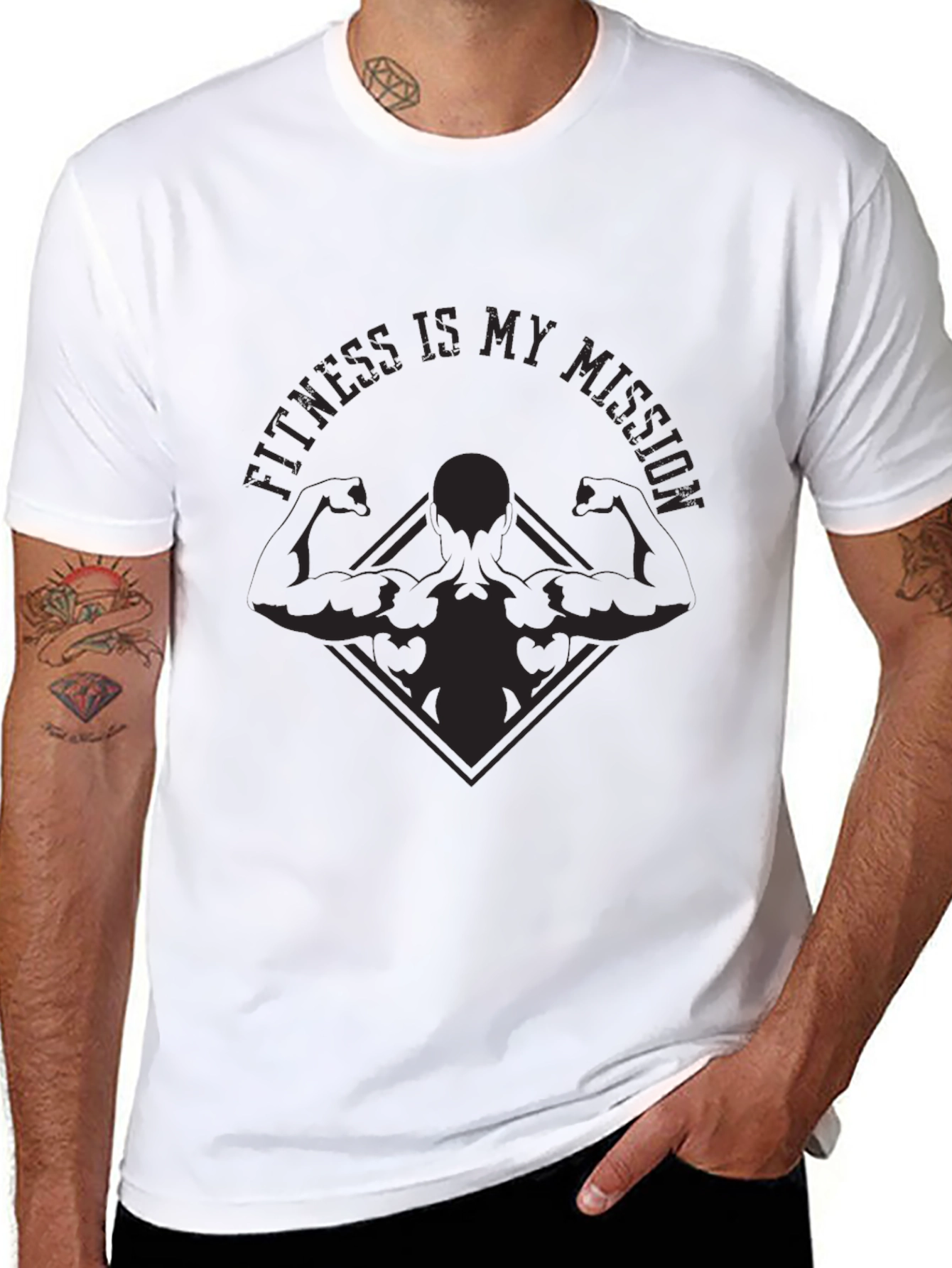 Fitness Is My Mission T-Shirt