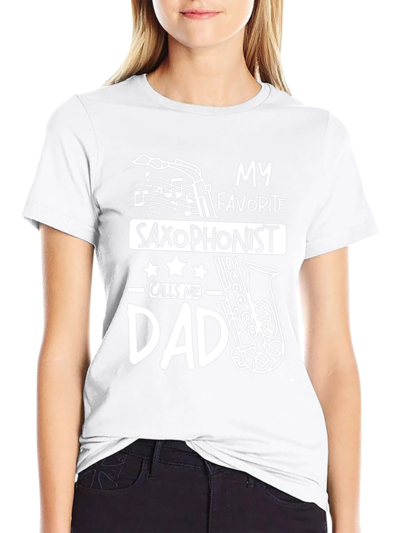 Saxophonist Dad T-Shirt - Gift for Music Lovers