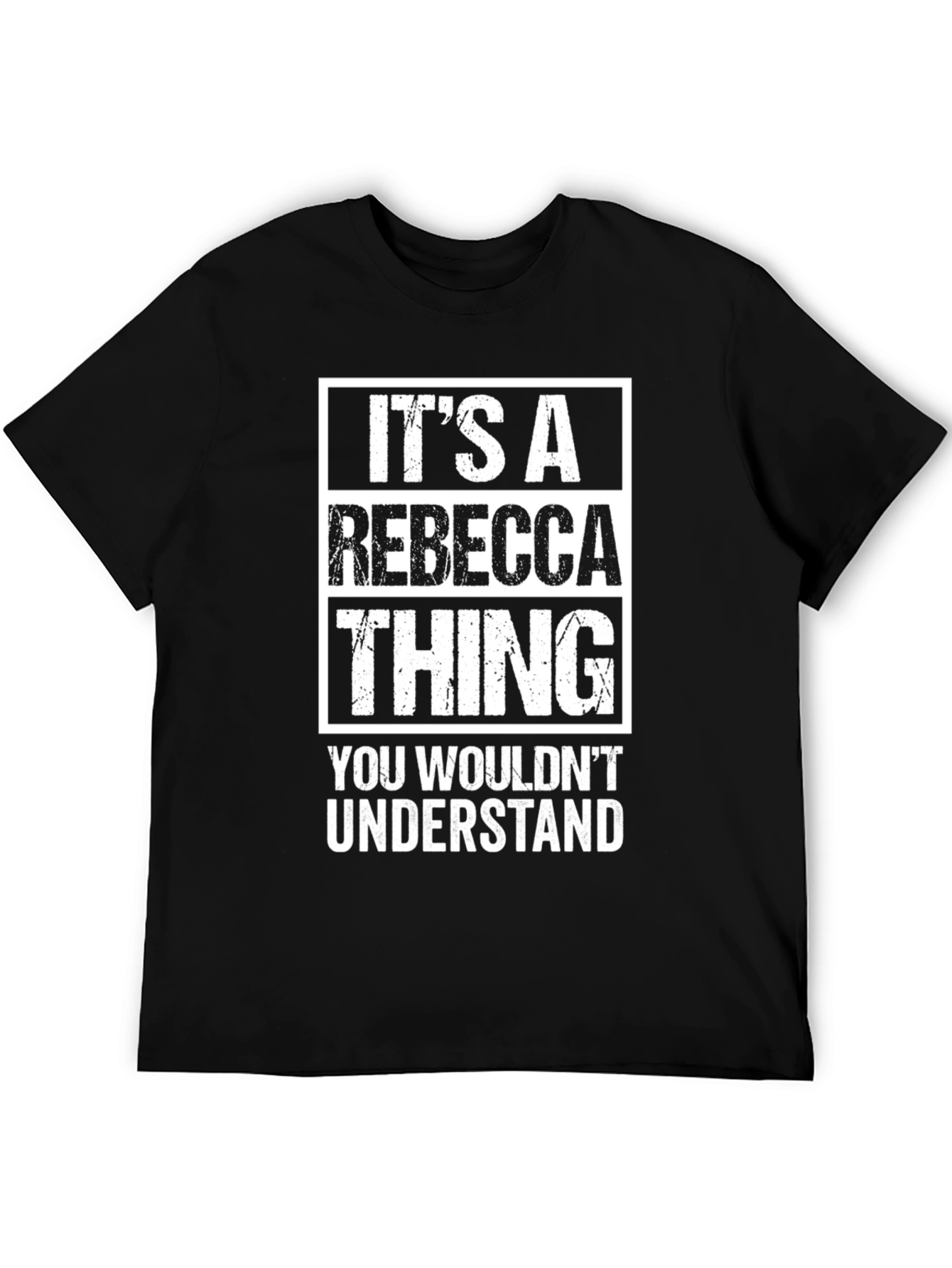 Rebecca Thing T-Shirt - Novelty Tee