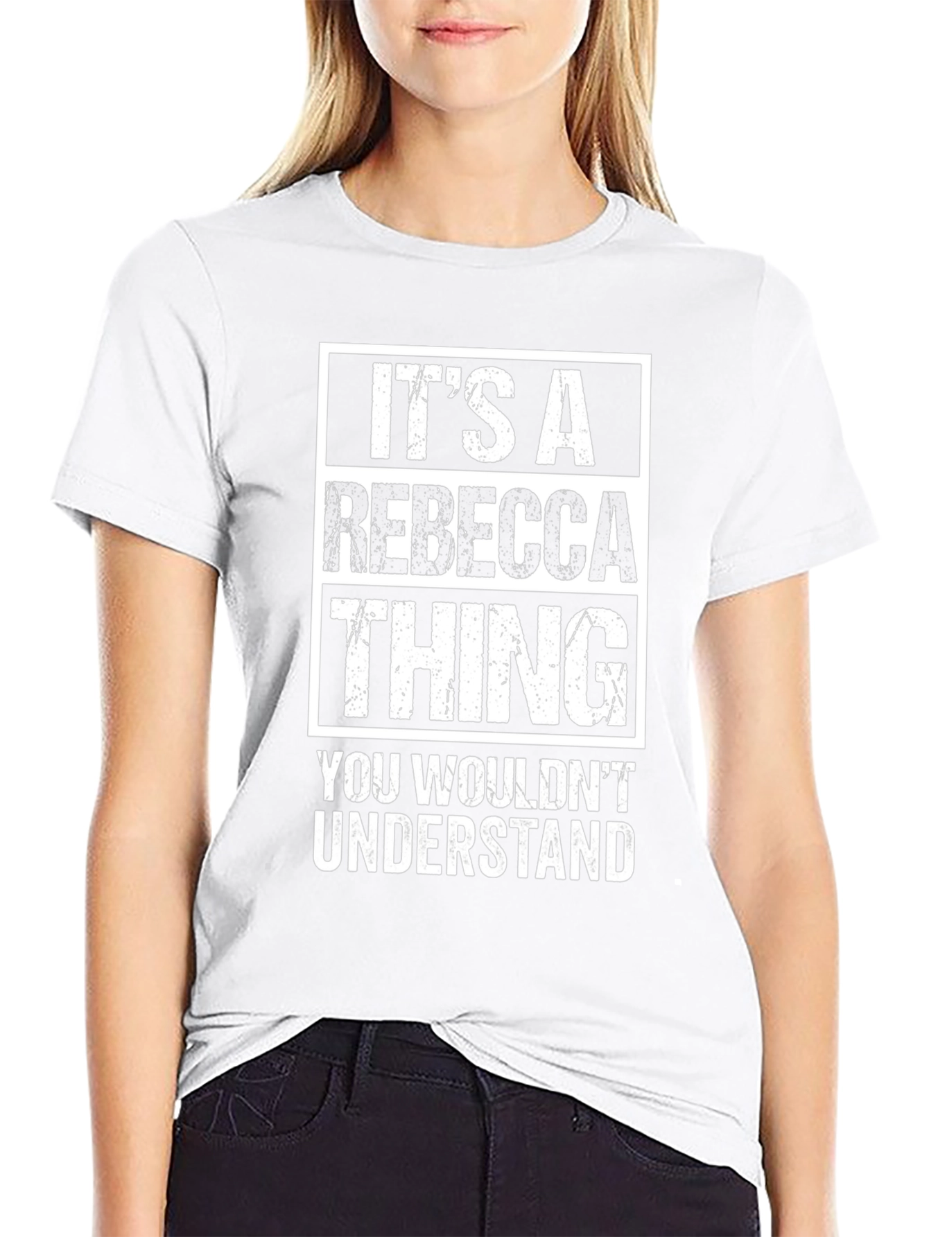 Rebecca Thing T-Shirt - Novelty Tee