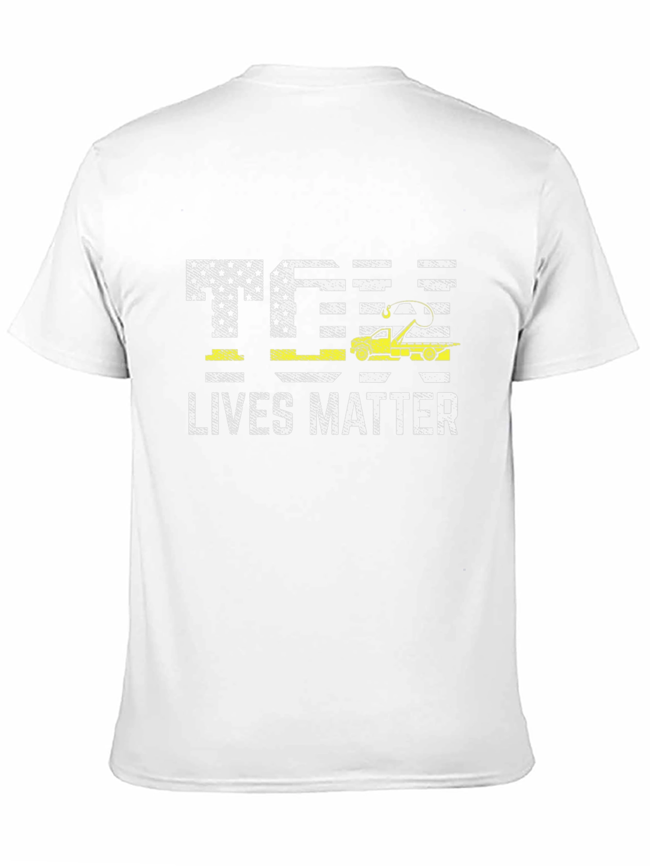 Tow Lives Matter American Flag T-Shirt
