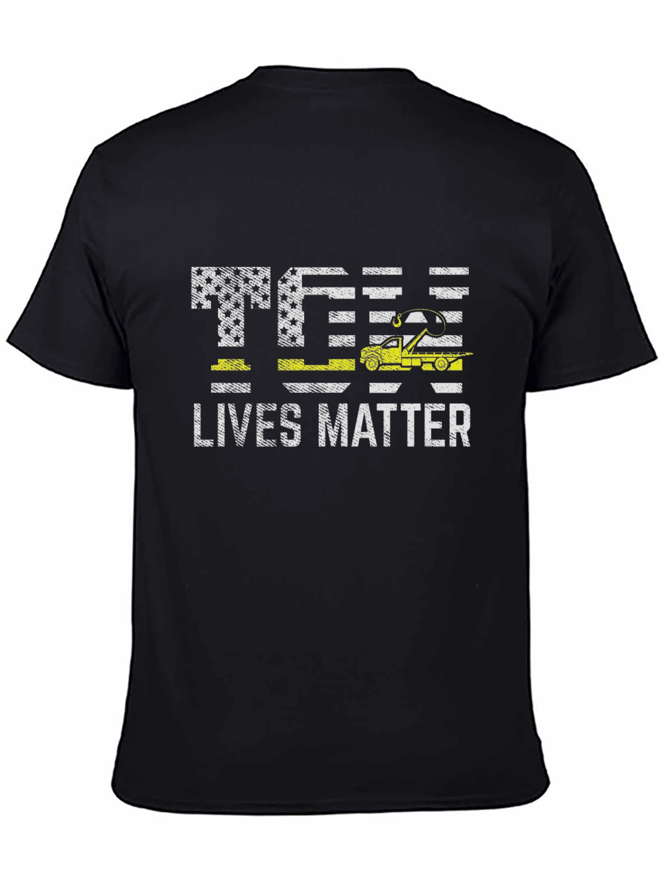 Tow Lives Matter American Flag T-Shirt