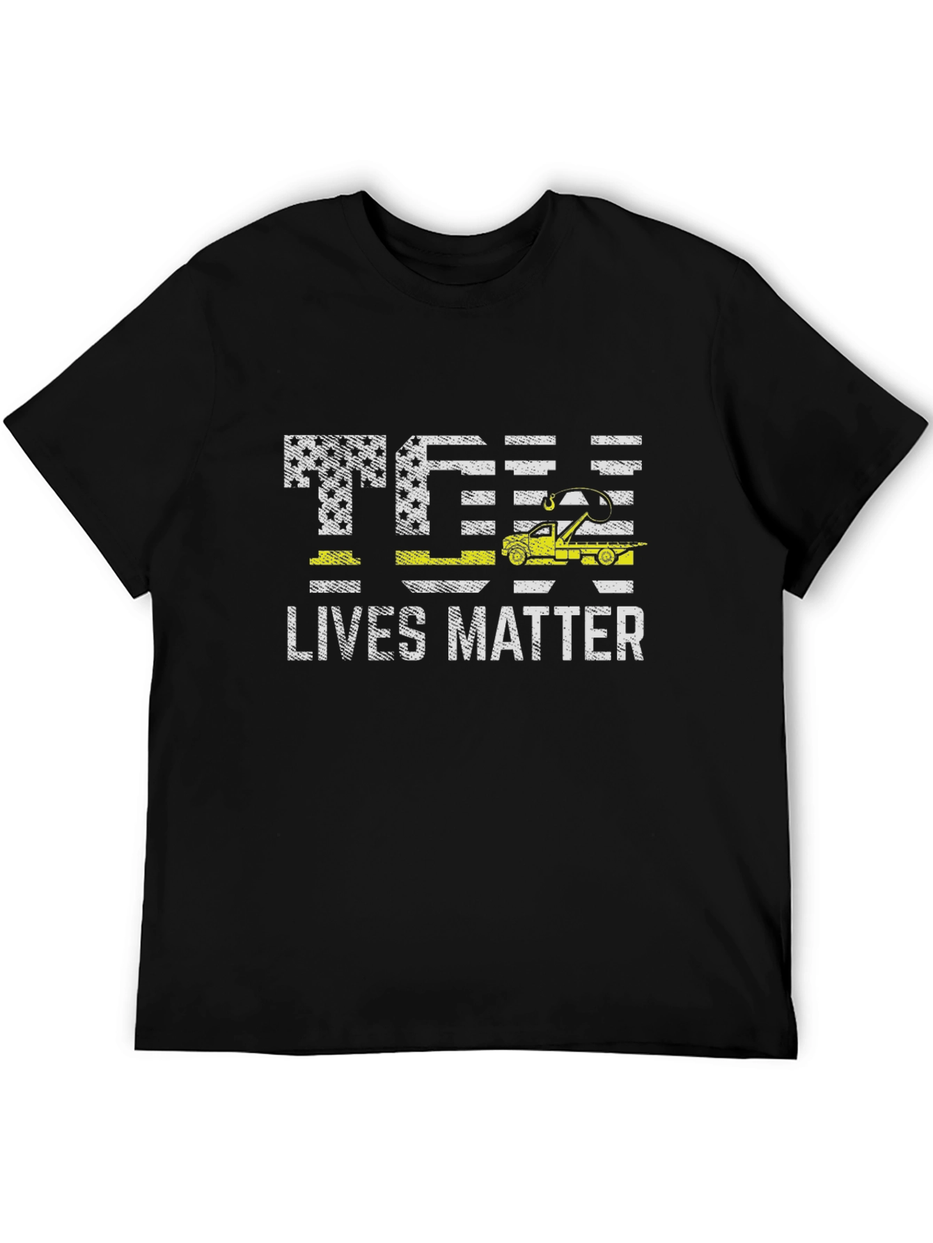 Tow Lives Matter American Flag T-Shirt