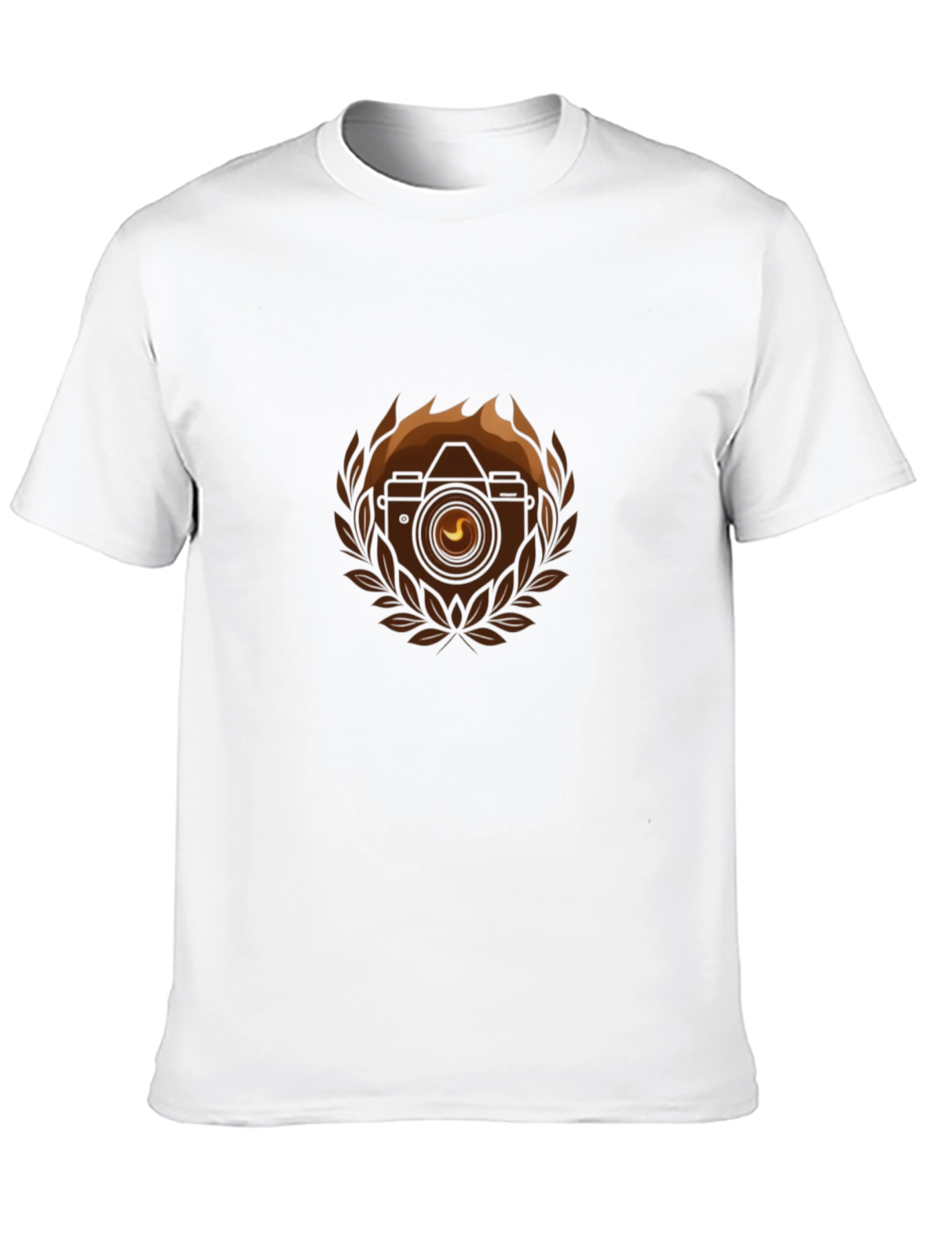 Camera Emblem Black T-Shirt