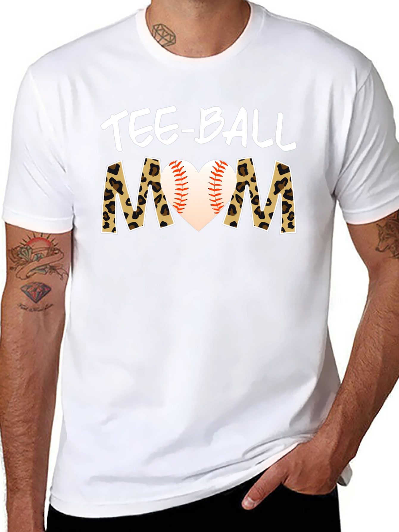 Tee-Ball Mom Graphic T-Shirt