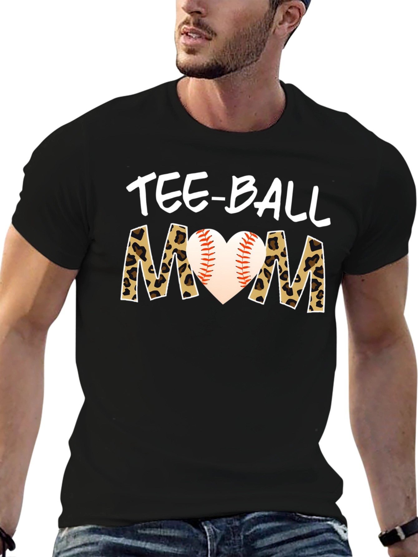Tee-Ball Mom Graphic T-Shirt