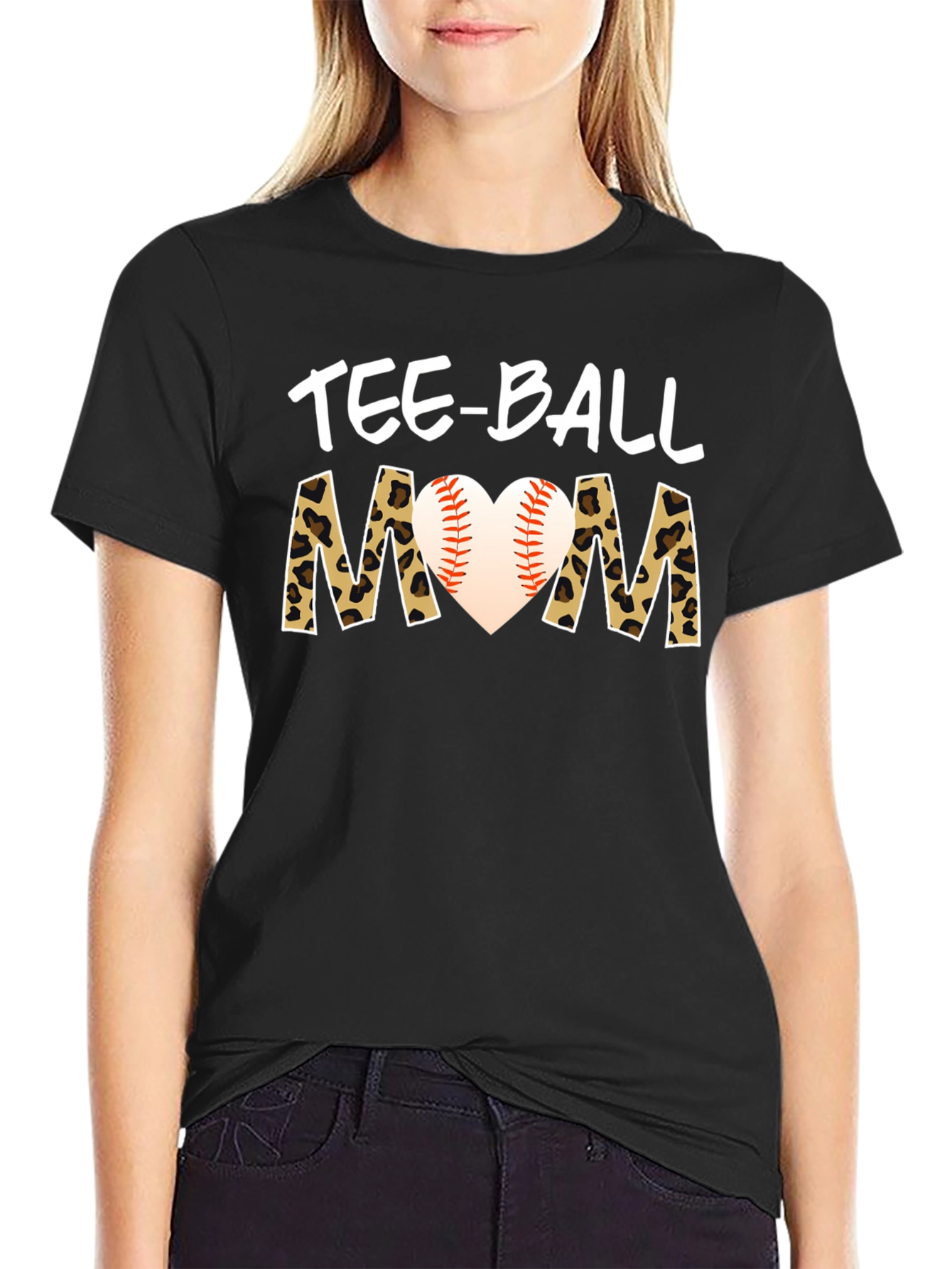 Tee-Ball Mom Graphic T-Shirt