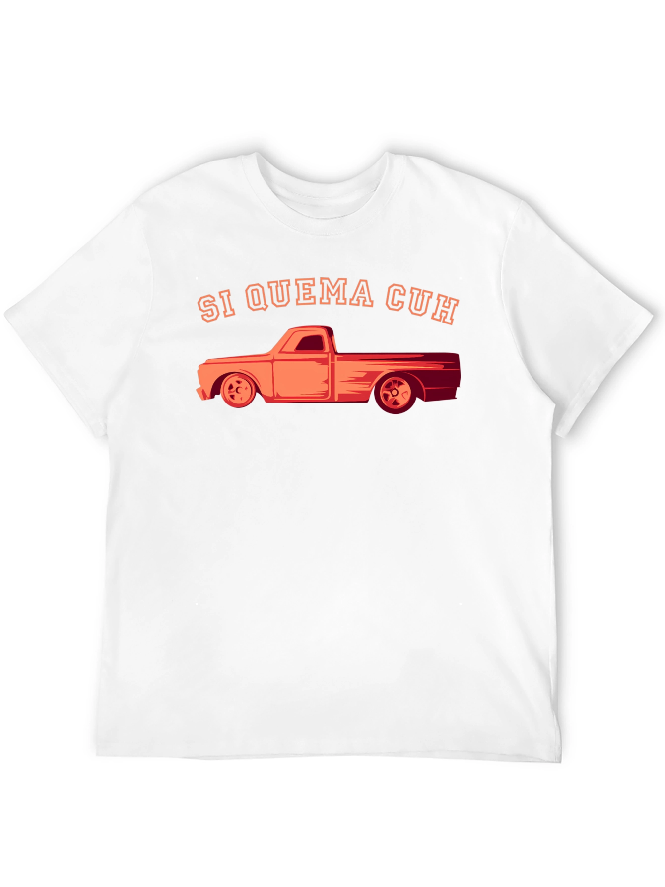 Si Quema Cuh Truck Graphic Tee - Black