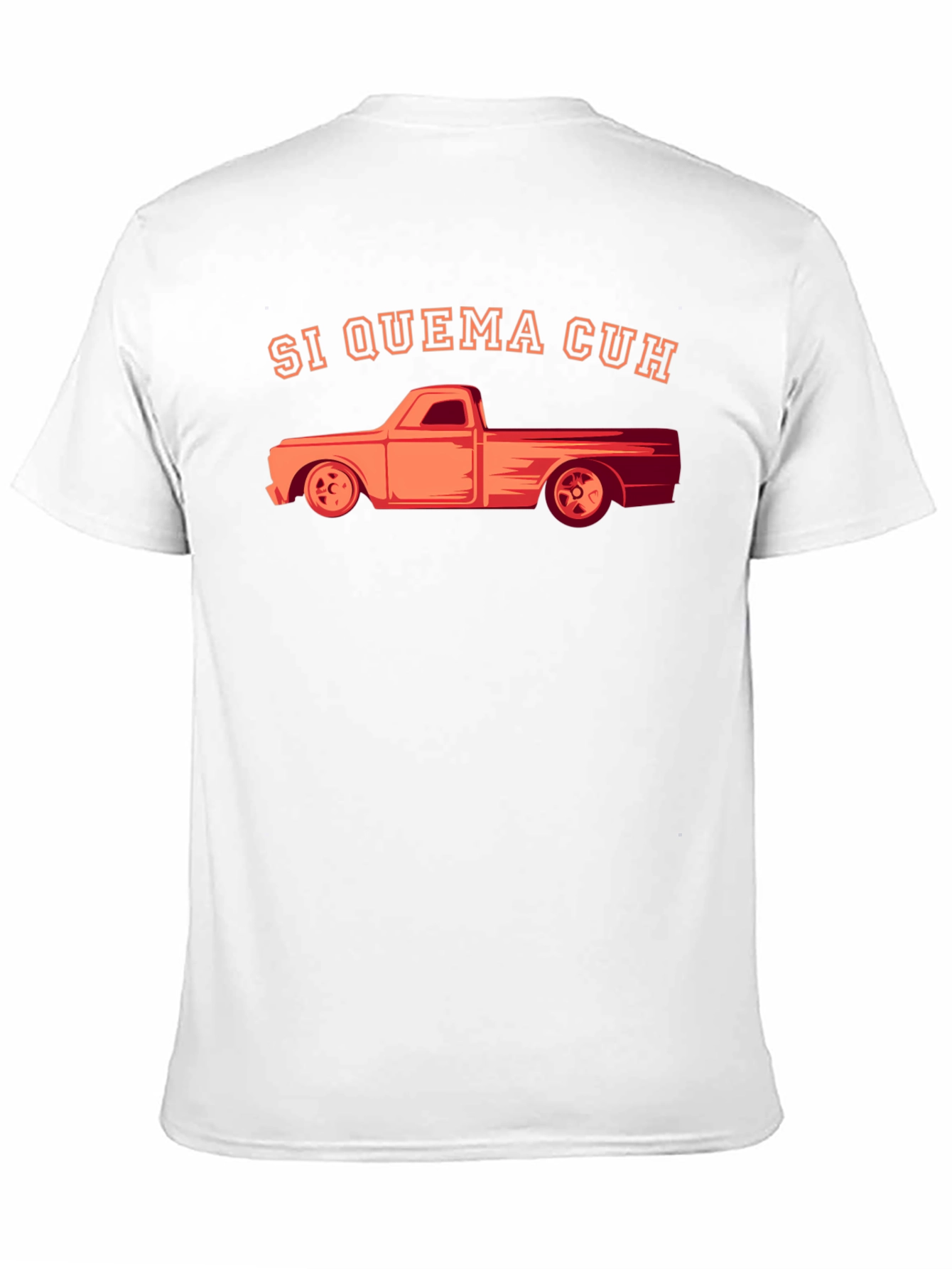 Si Quema Cuh Truck Graphic Tee - Black
