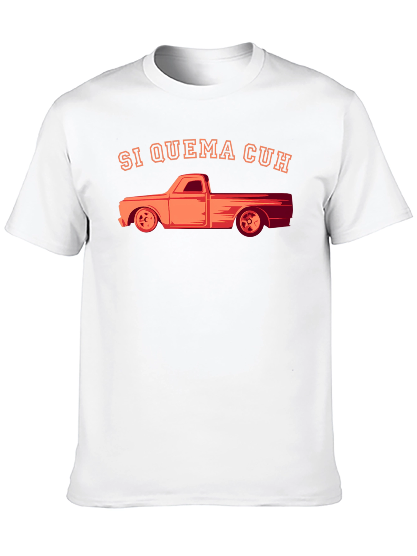 Si Quema Cuh Truck Graphic Tee - Black