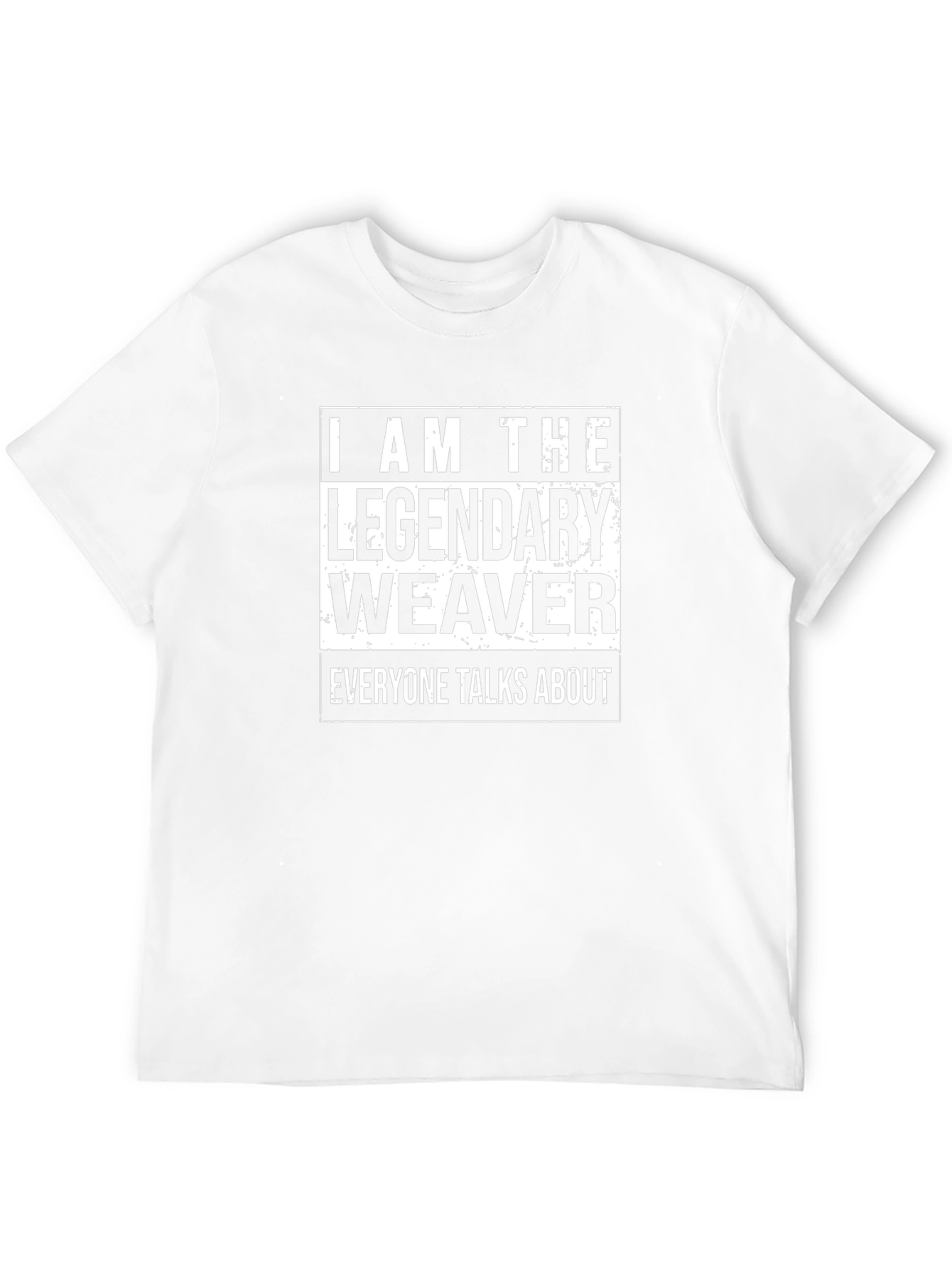 Legendary Weaver T-Shirt - Black Cotton Tee