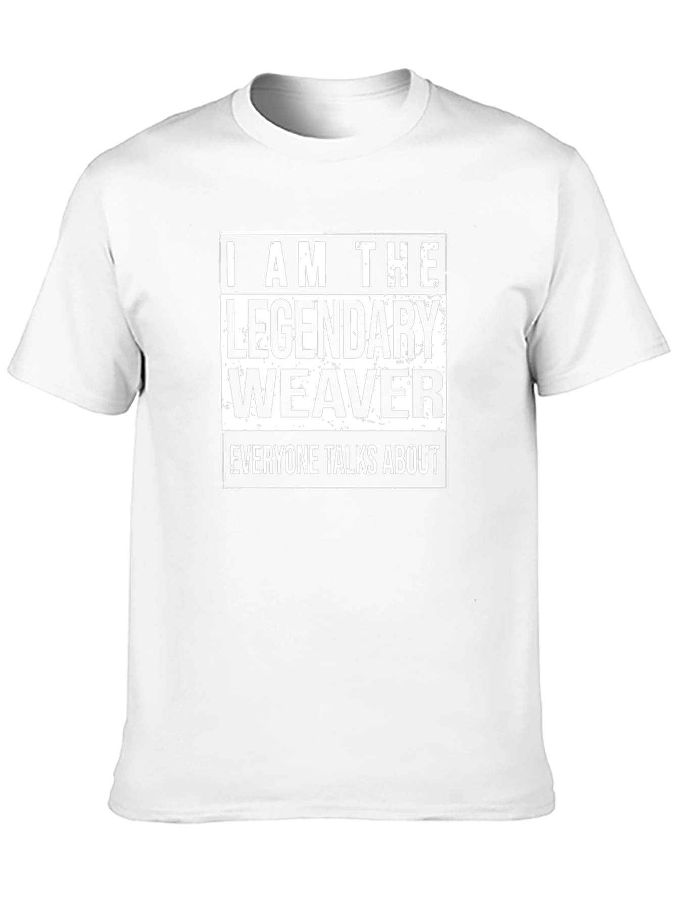 Legendary Weaver T-Shirt - Black Cotton Tee