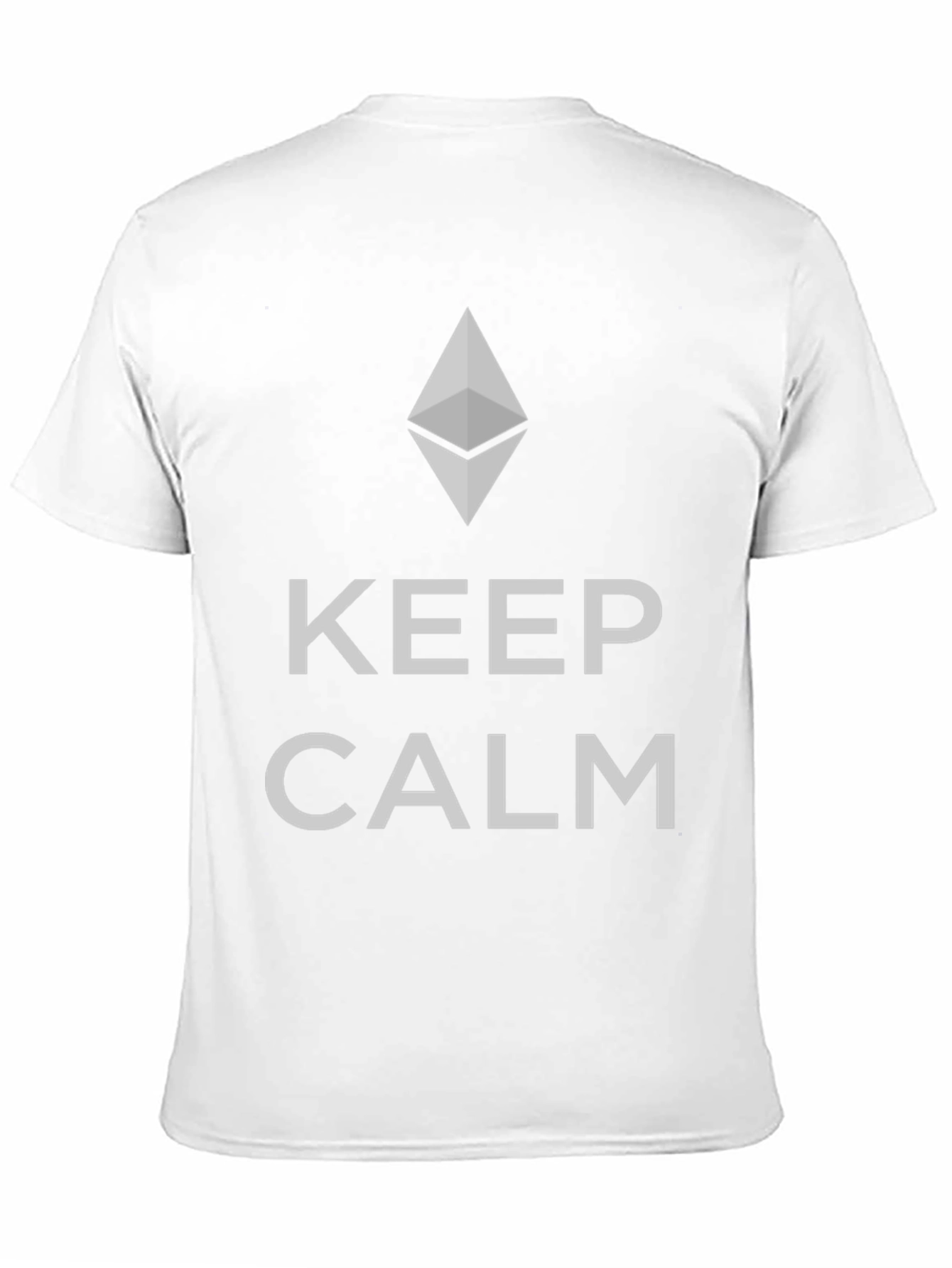 Keep Calm Ethereum Crypto Black T-Shirt