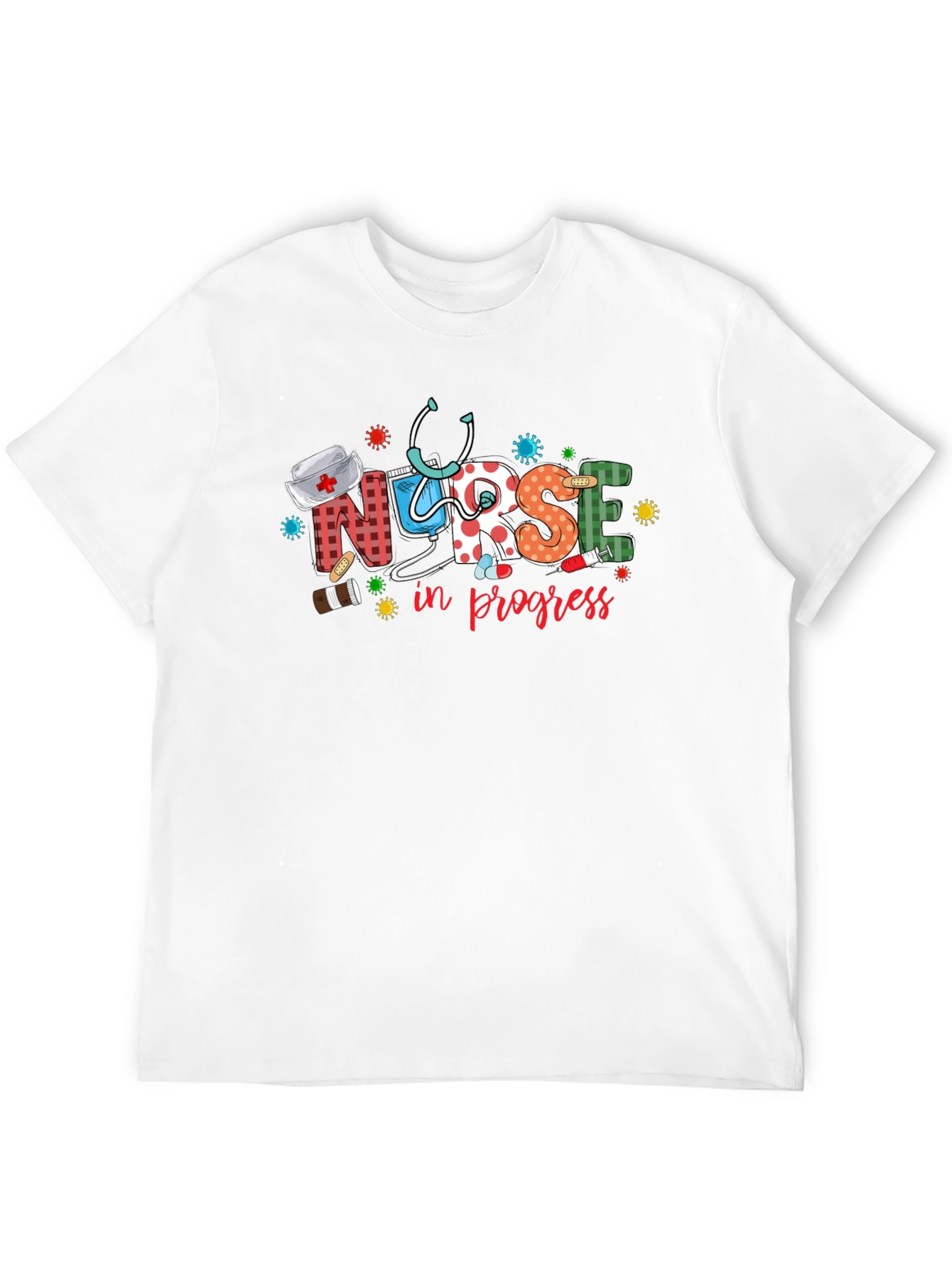 Nurse in Progress Graphic T-Shirt