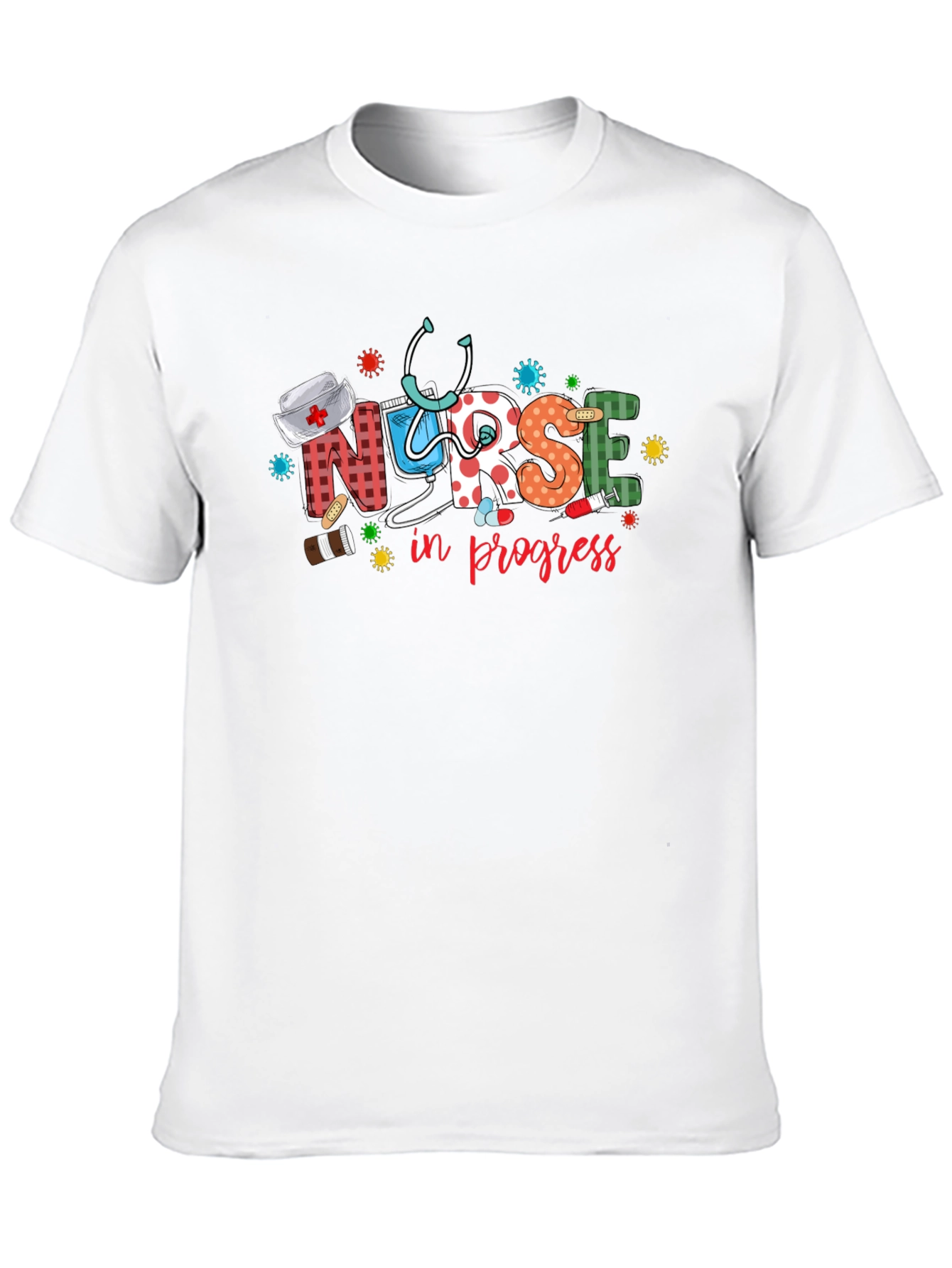 Nurse in Progress Graphic T-Shirt
