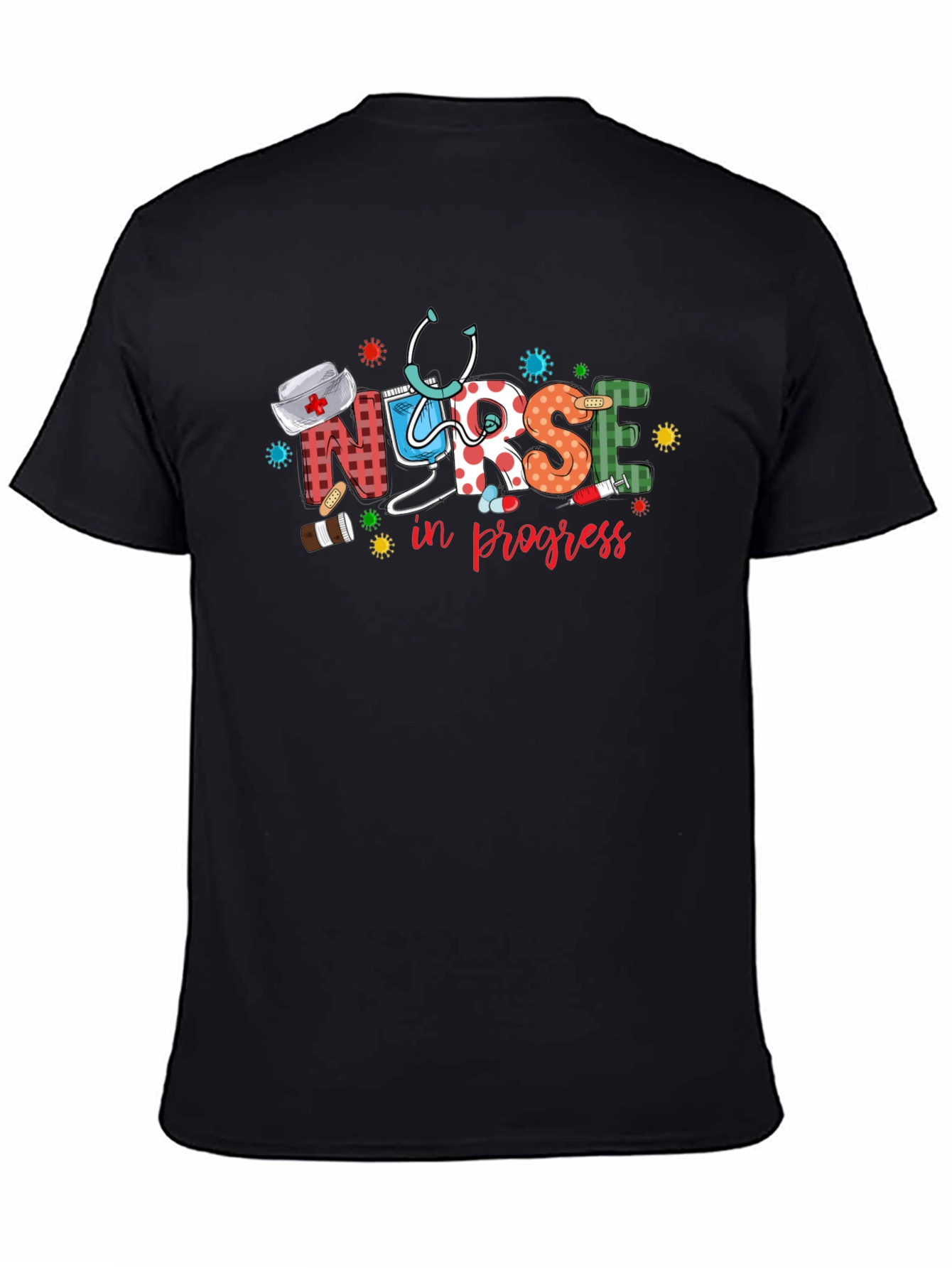 Nurse in Progress Graphic T-Shirt