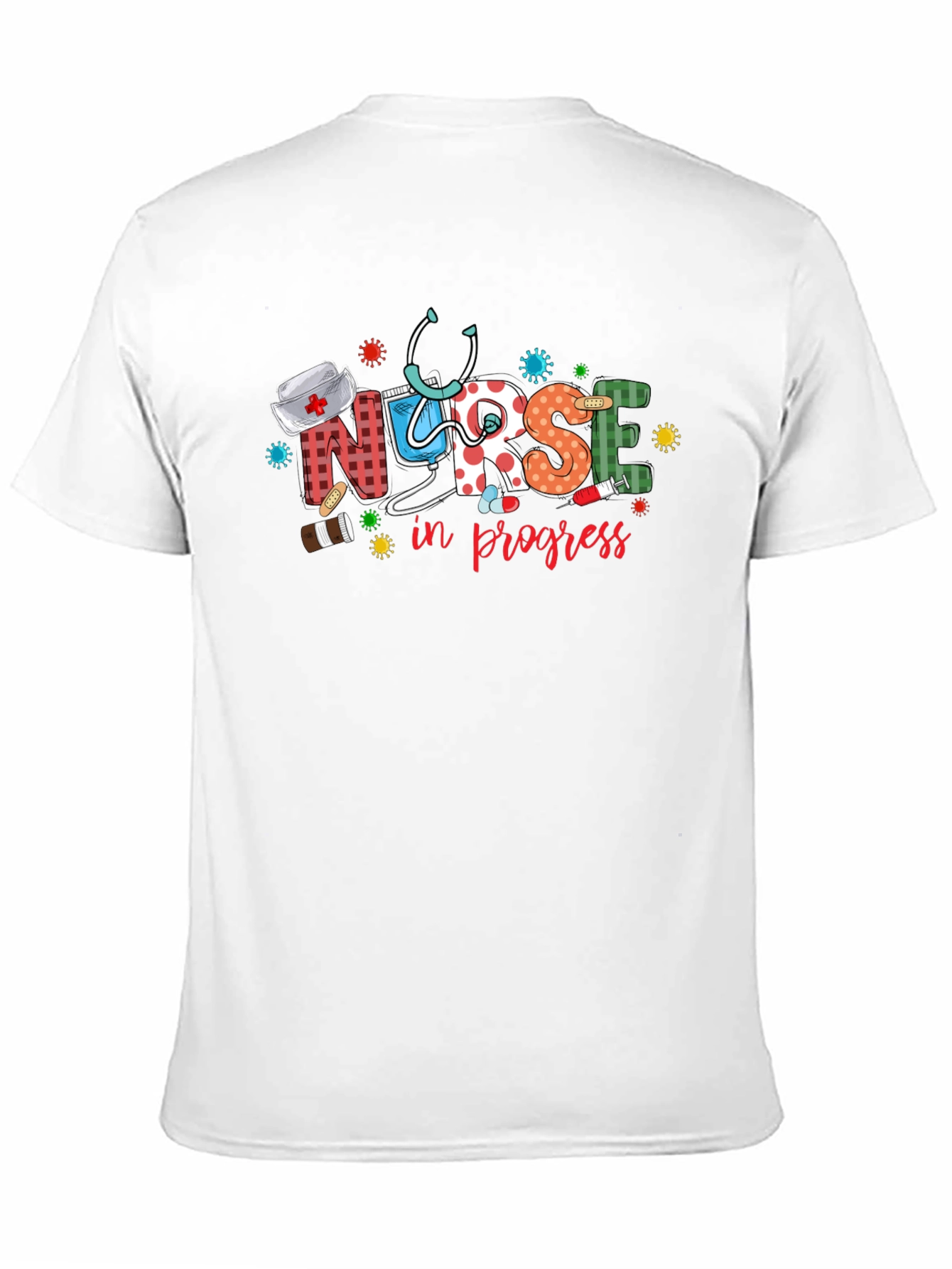 Nurse in Progress Graphic T-Shirt