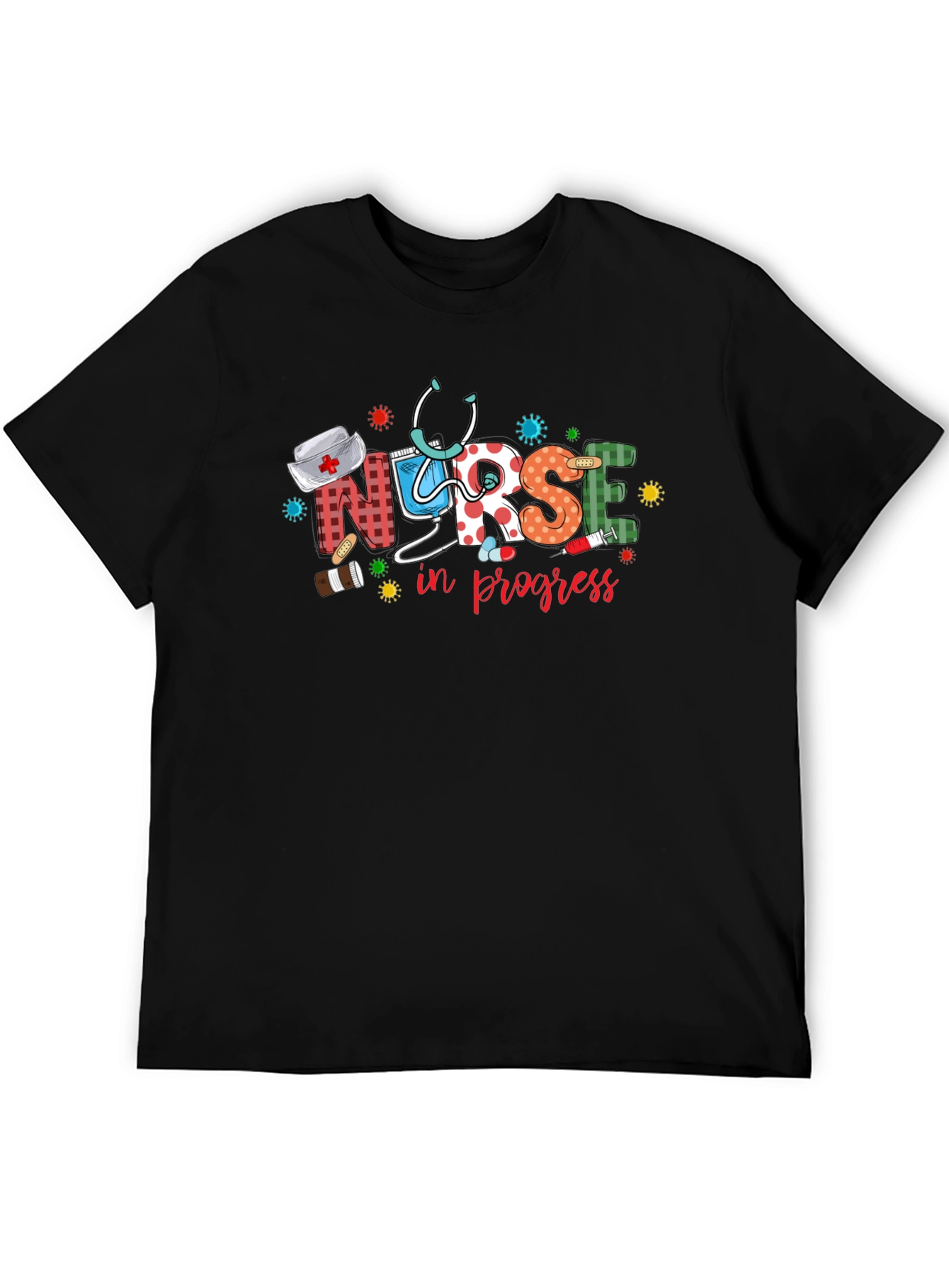 Nurse in Progress Graphic T-Shirt