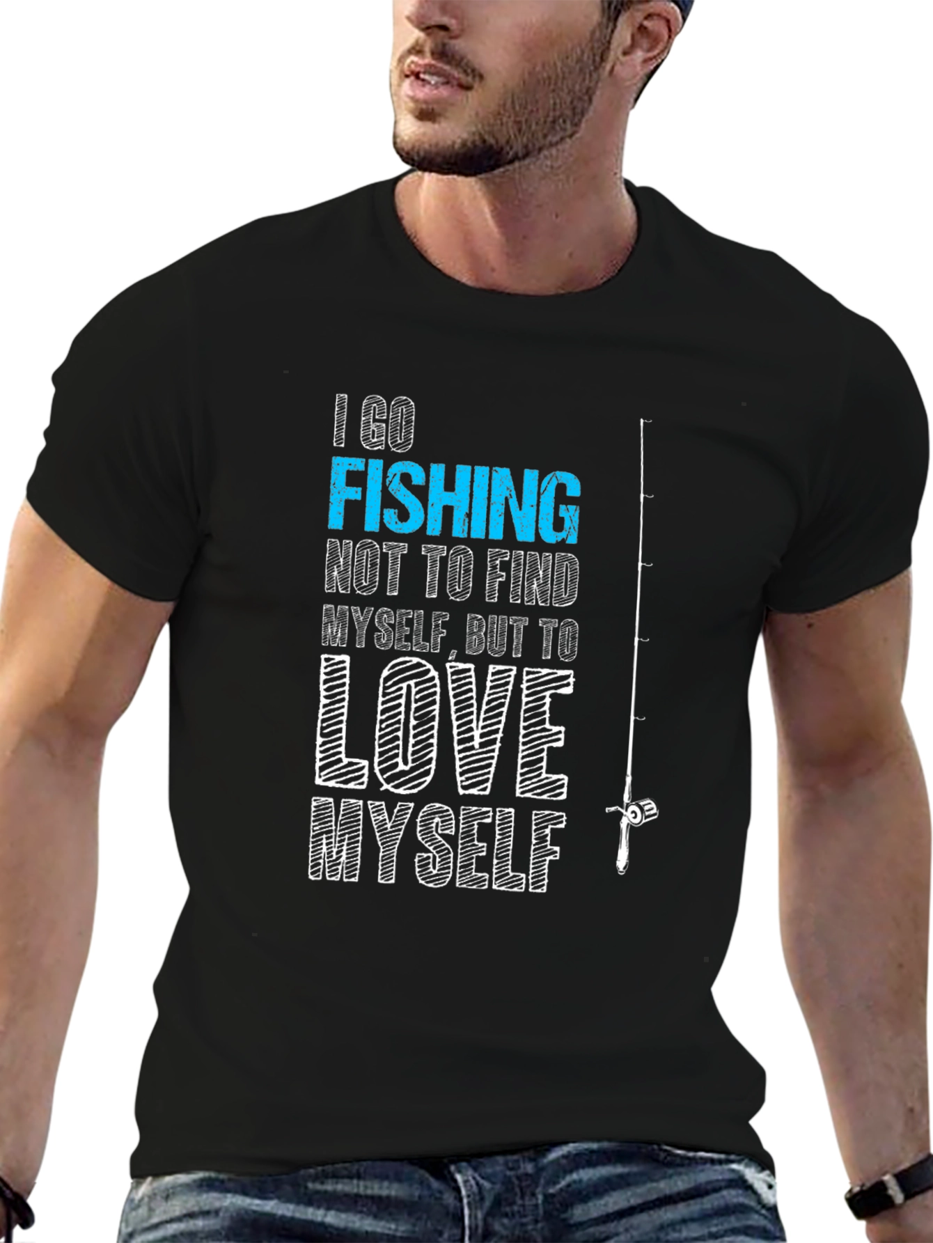 Fishing Love Myself Graphic Tee