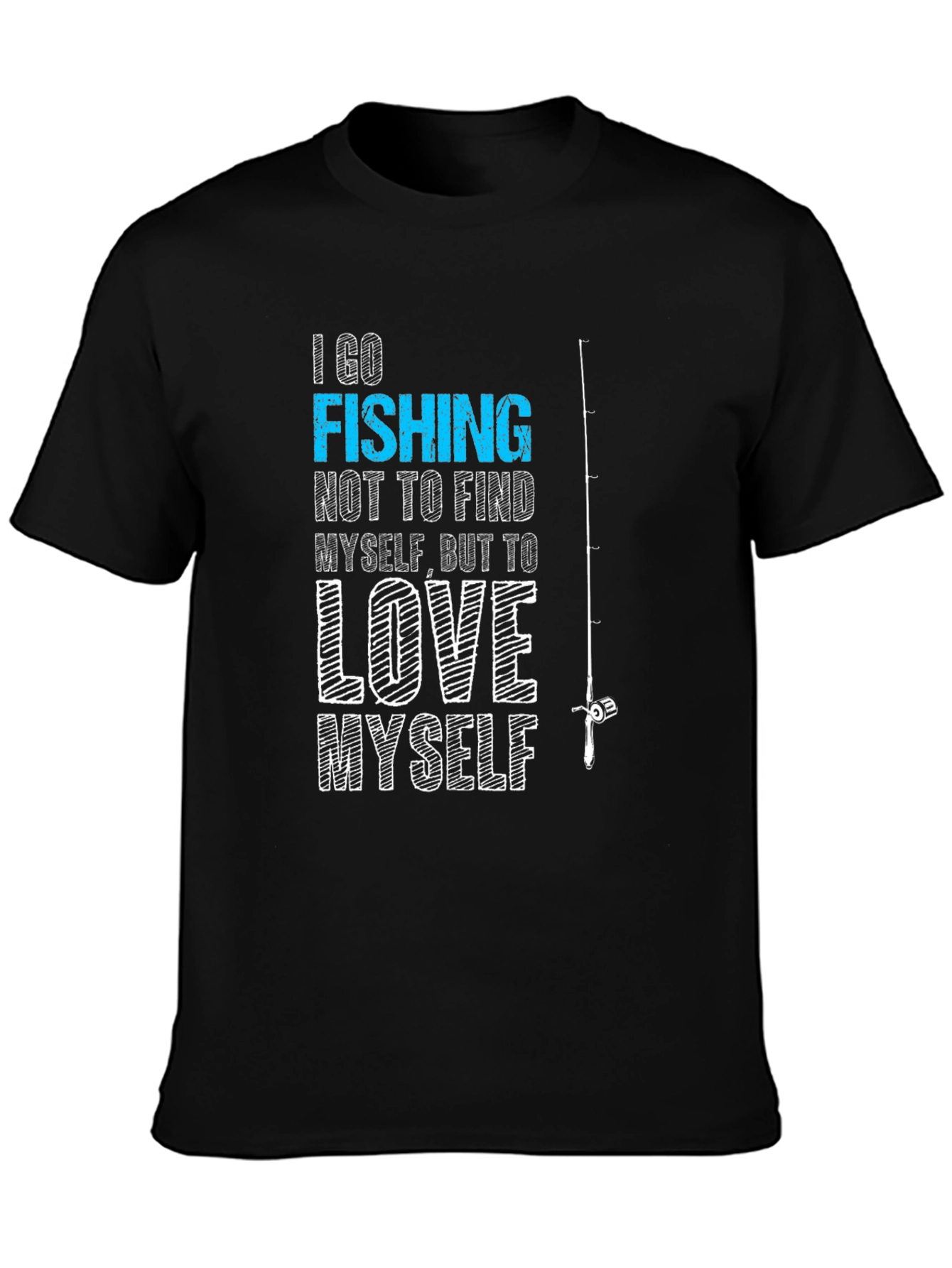 Fishing Love Myself Graphic Tee