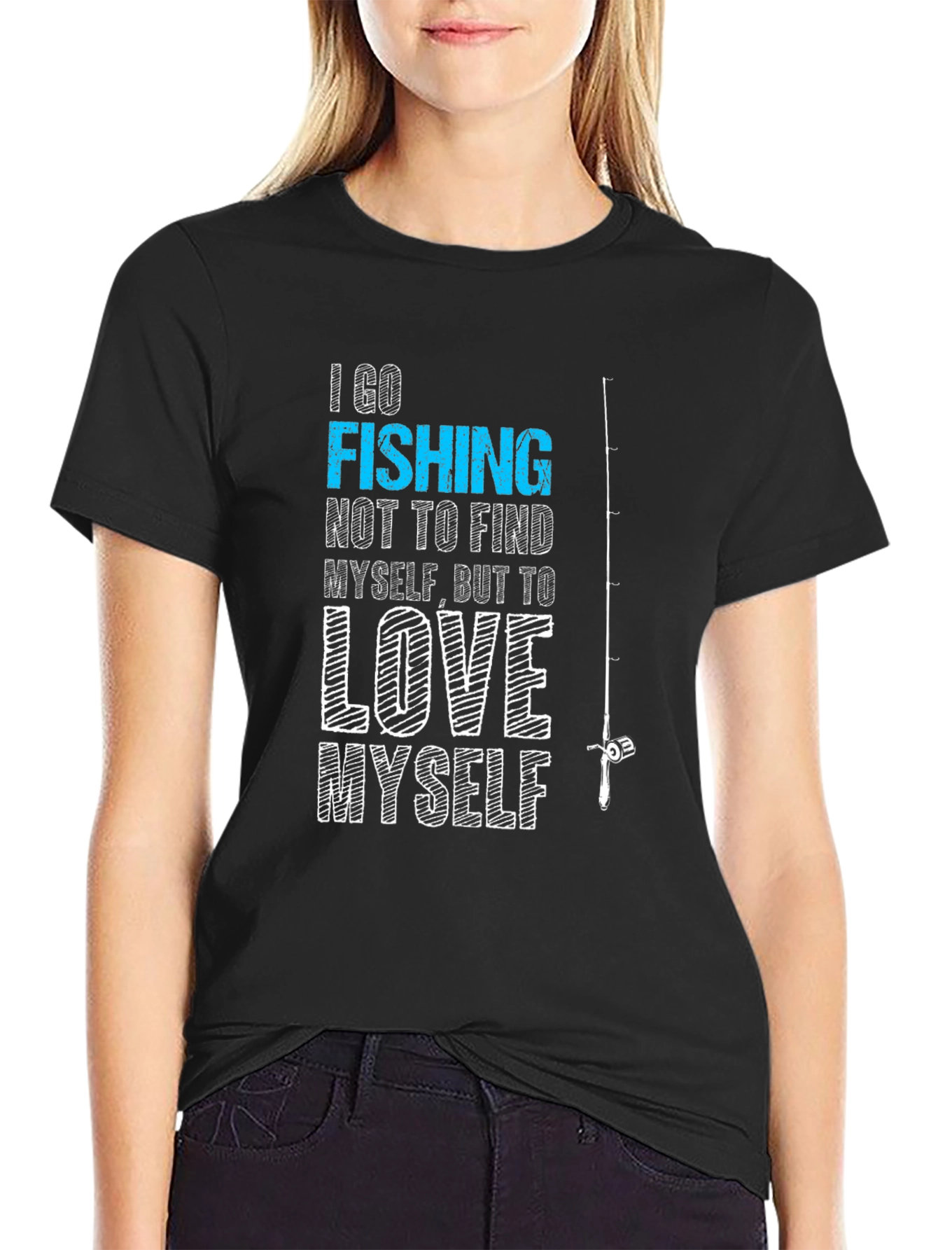 Fishing Love Myself Graphic Tee