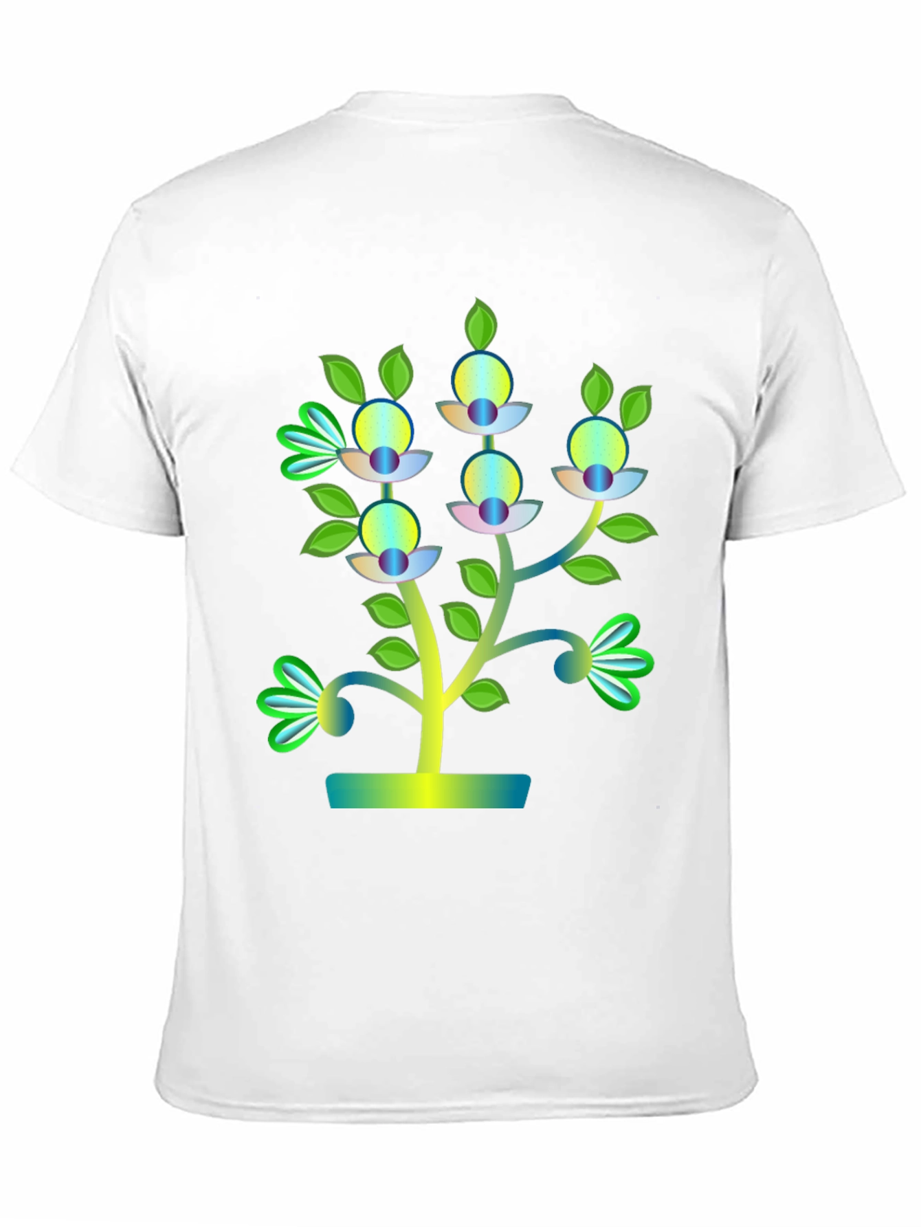 Artistic Tree Graphic Tee - Unique Design