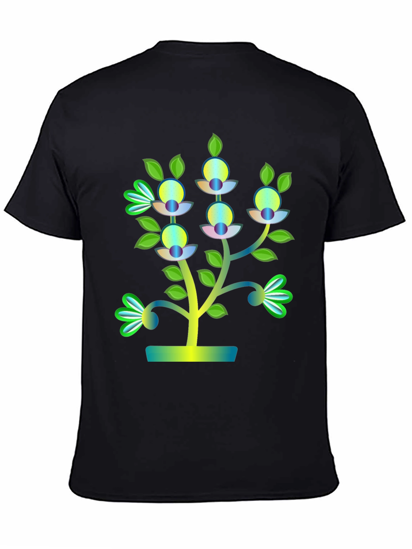Artistic Tree Graphic Tee - Unique Design