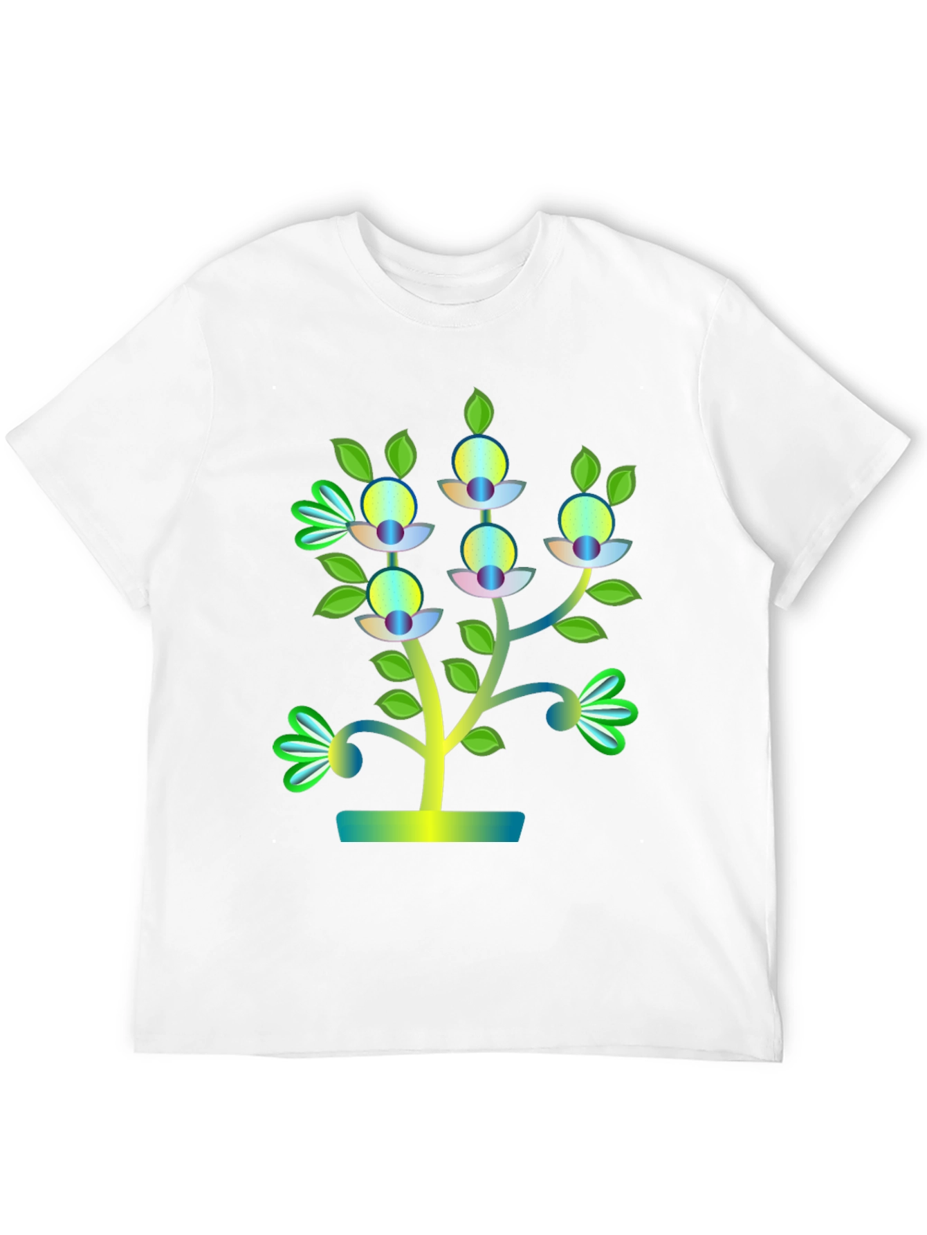 Artistic Tree Graphic Tee - Unique Design