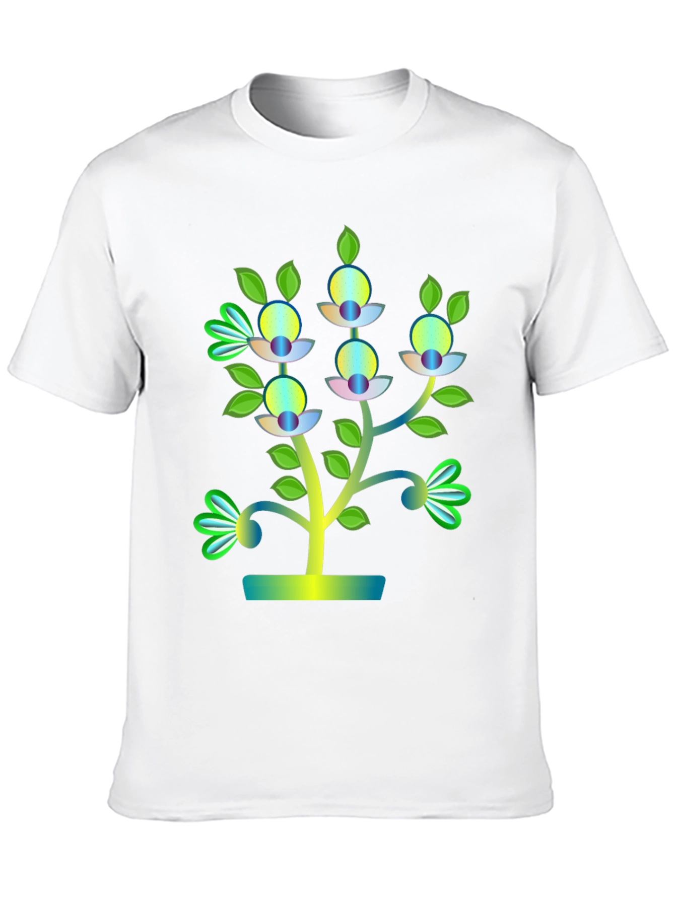 Artistic Tree Graphic Tee - Unique Design