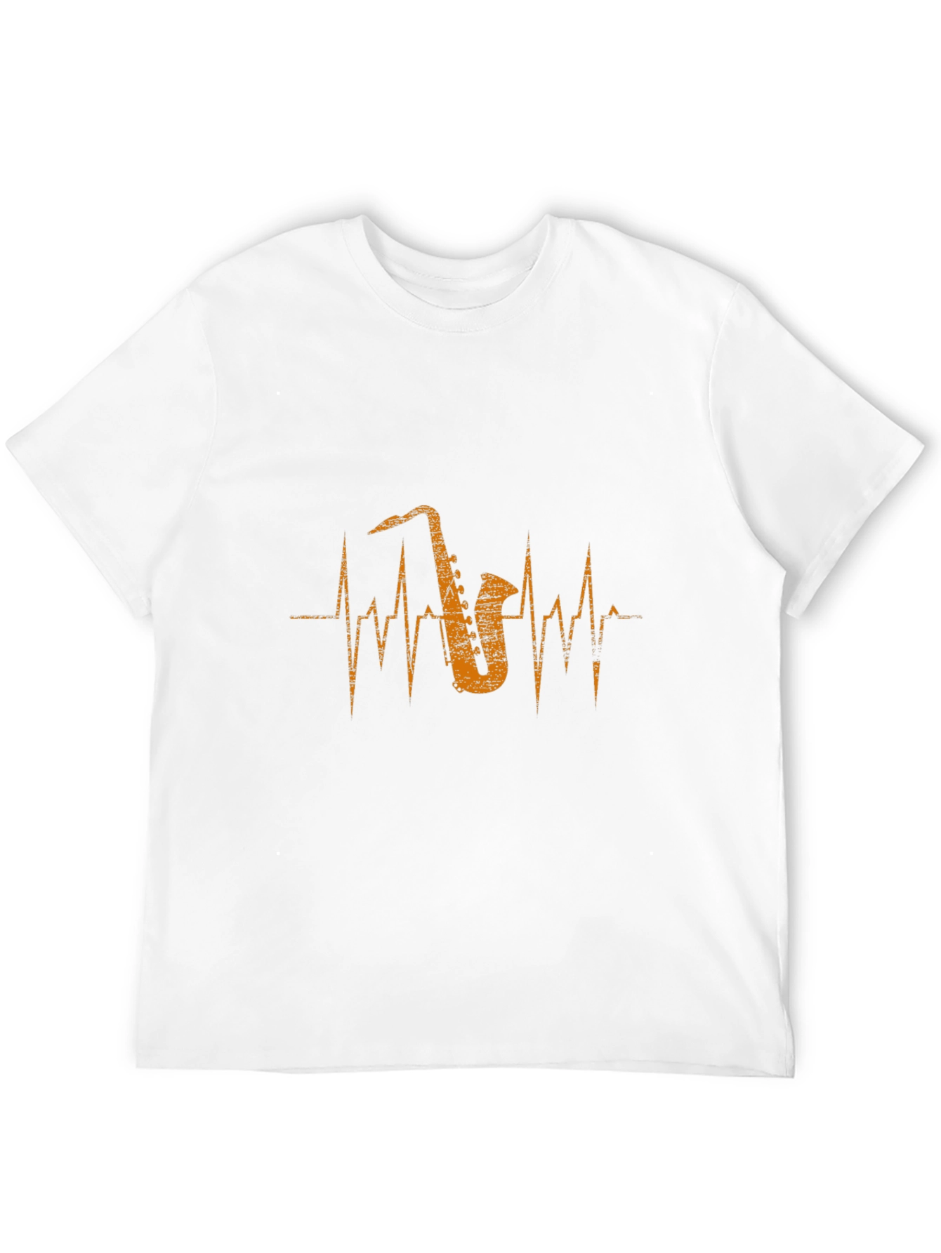 Saxophone Heartbeat Graphic Tee
