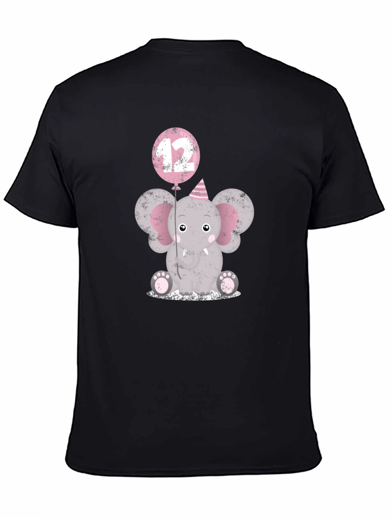 Cute Elephant 12th Birthday T-Shirt