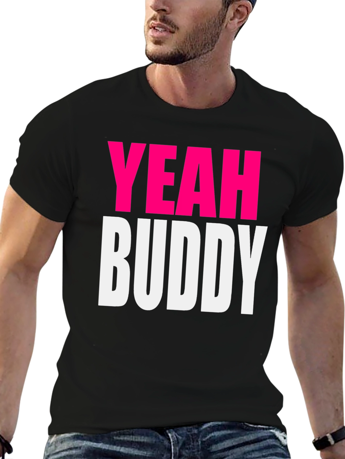 Yeah Buddy T-Shirt - Classic Black Tee