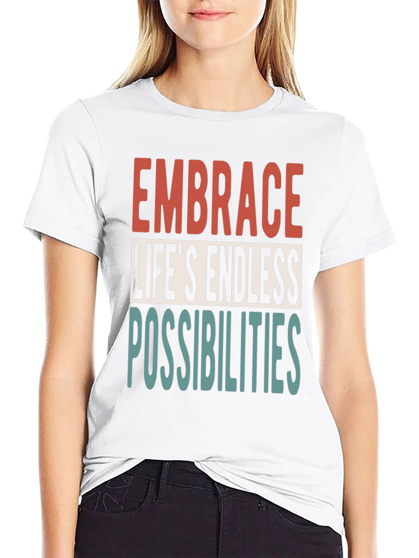 Embrace Lifes Endless Possibilities Graphic Tee
