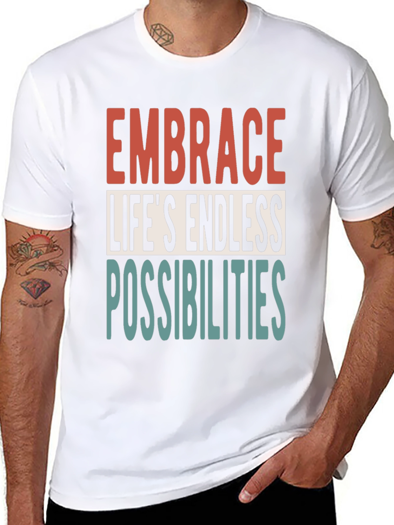 Embrace Lifes Endless Possibilities Graphic Tee