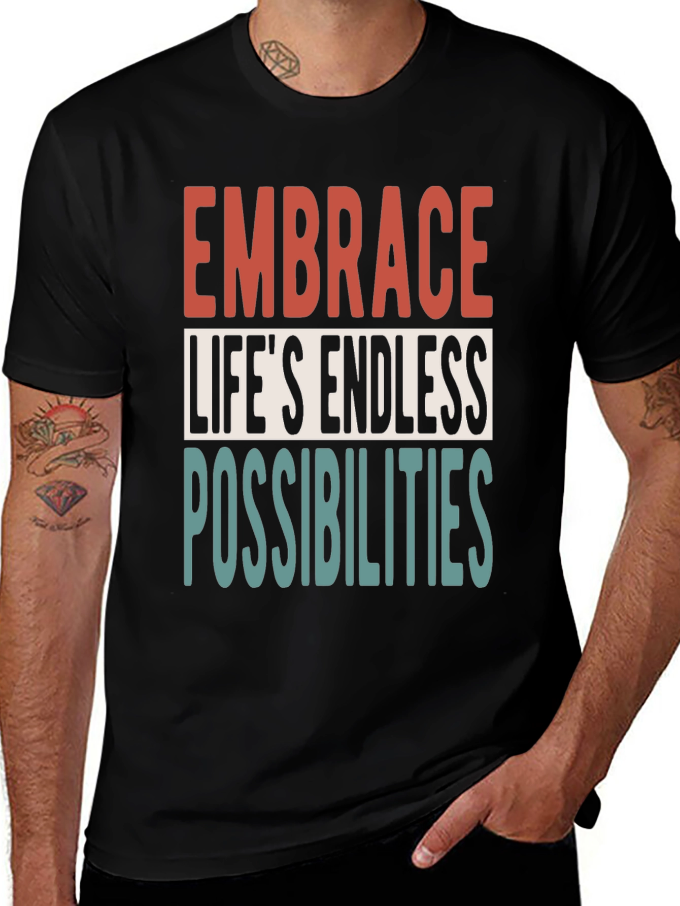 Embrace Lifes Endless Possibilities Graphic Tee