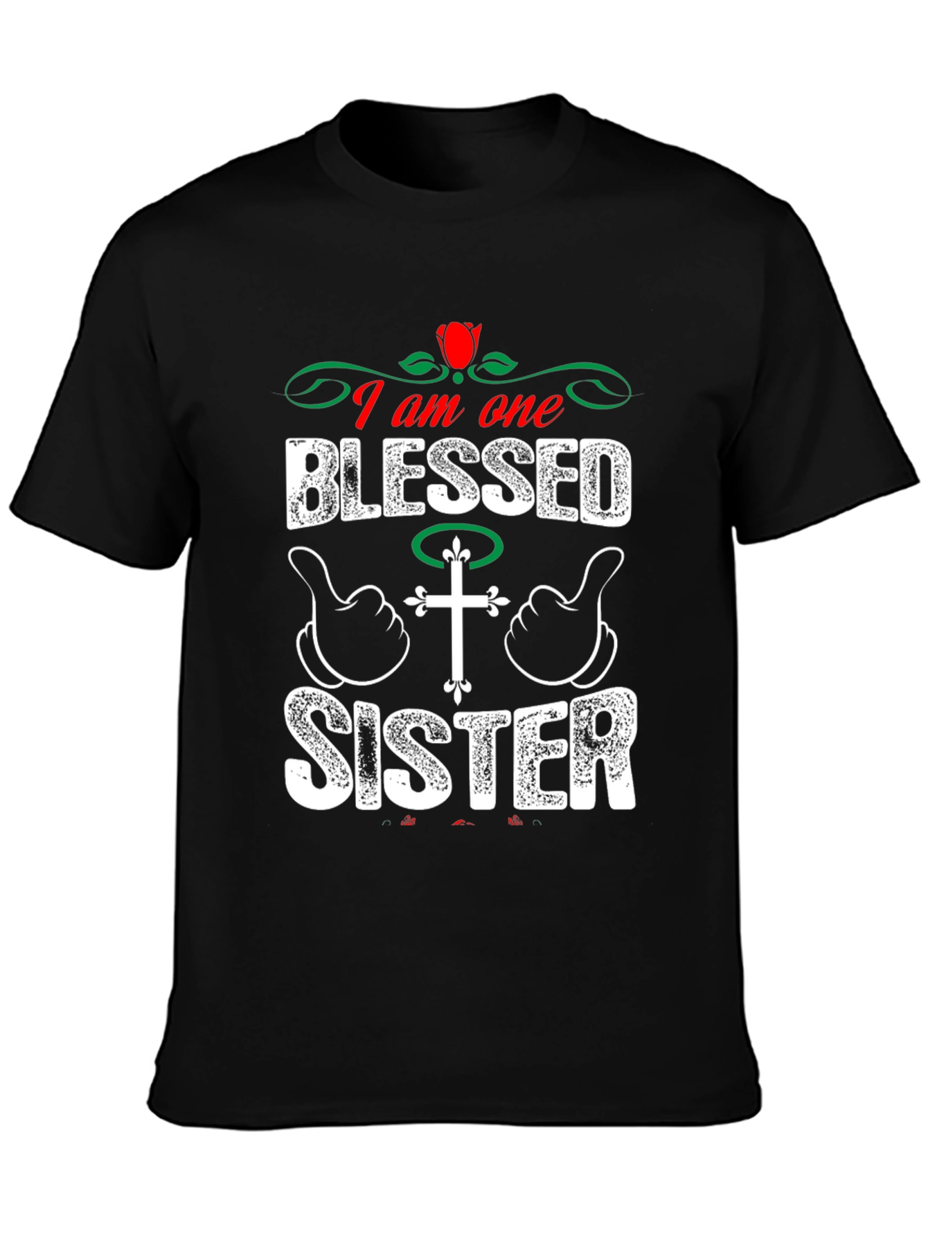 Blessed Sister Graphic Tee - Christian Apparel