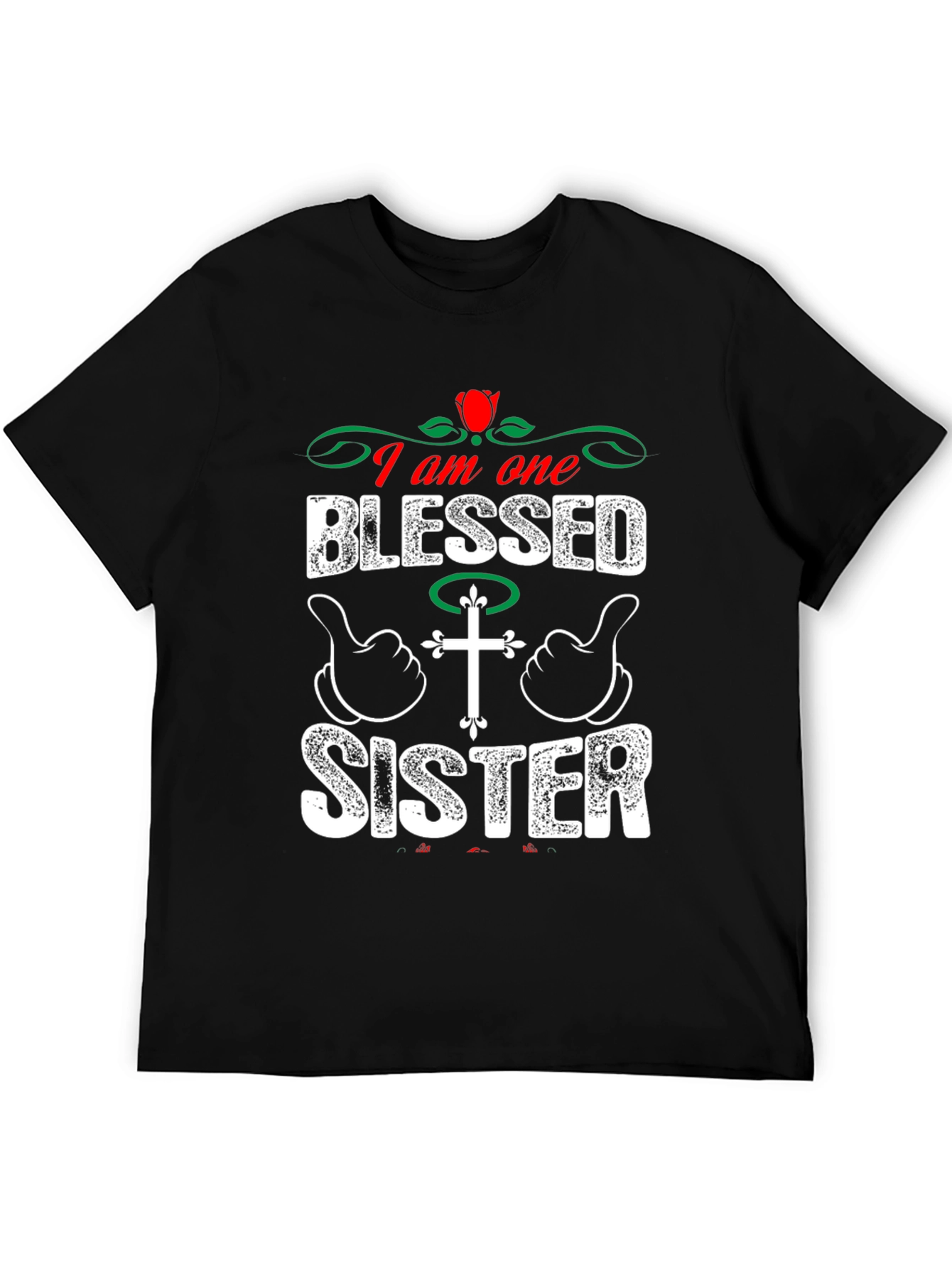 Blessed Sister Graphic Tee - Christian Apparel