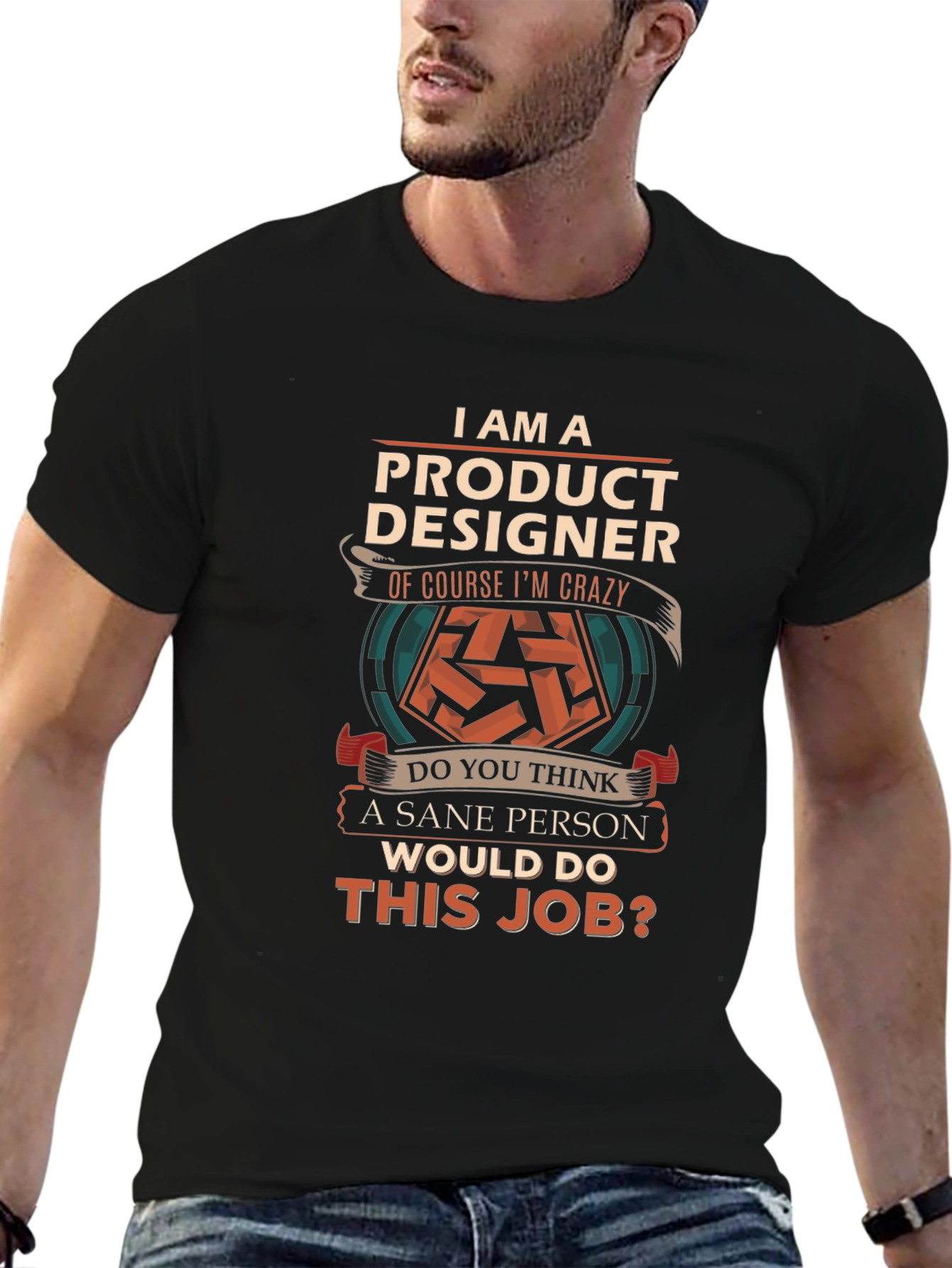 Product Designer Crazy Job T-Shirt