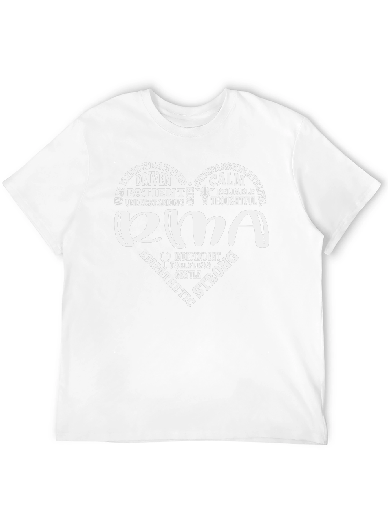 RMA Heart Graphic T-Shirt - Black