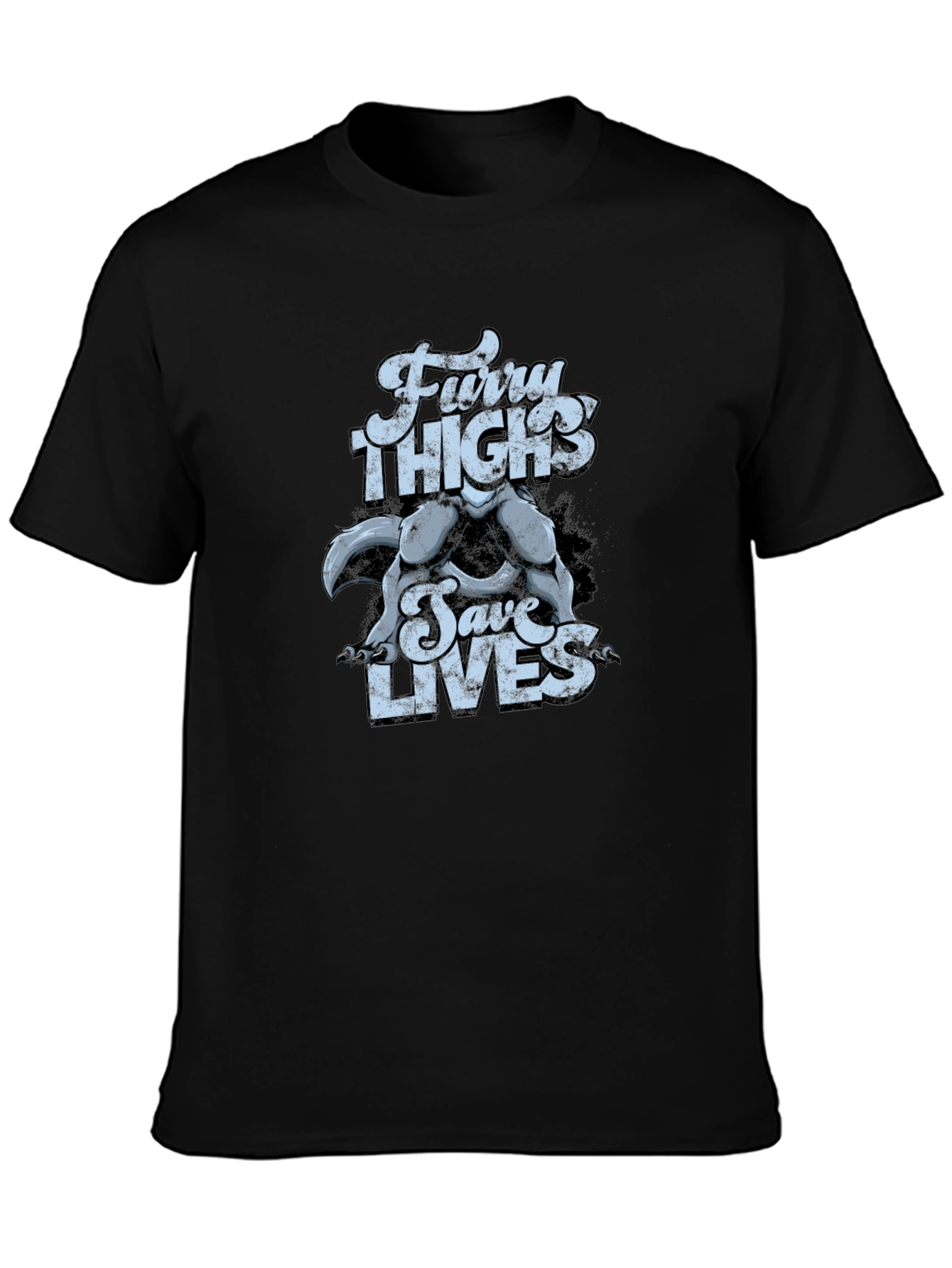 Furry Thighs Save Lives Graphic Tee