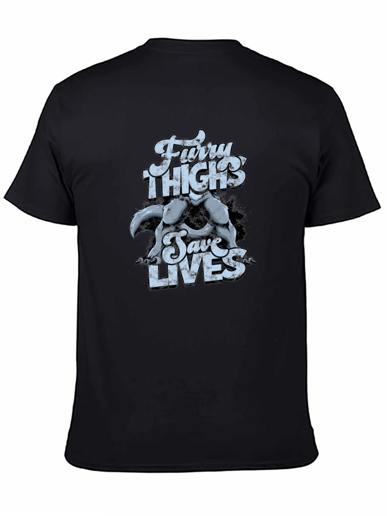 Furry Thighs Save Lives Graphic Tee