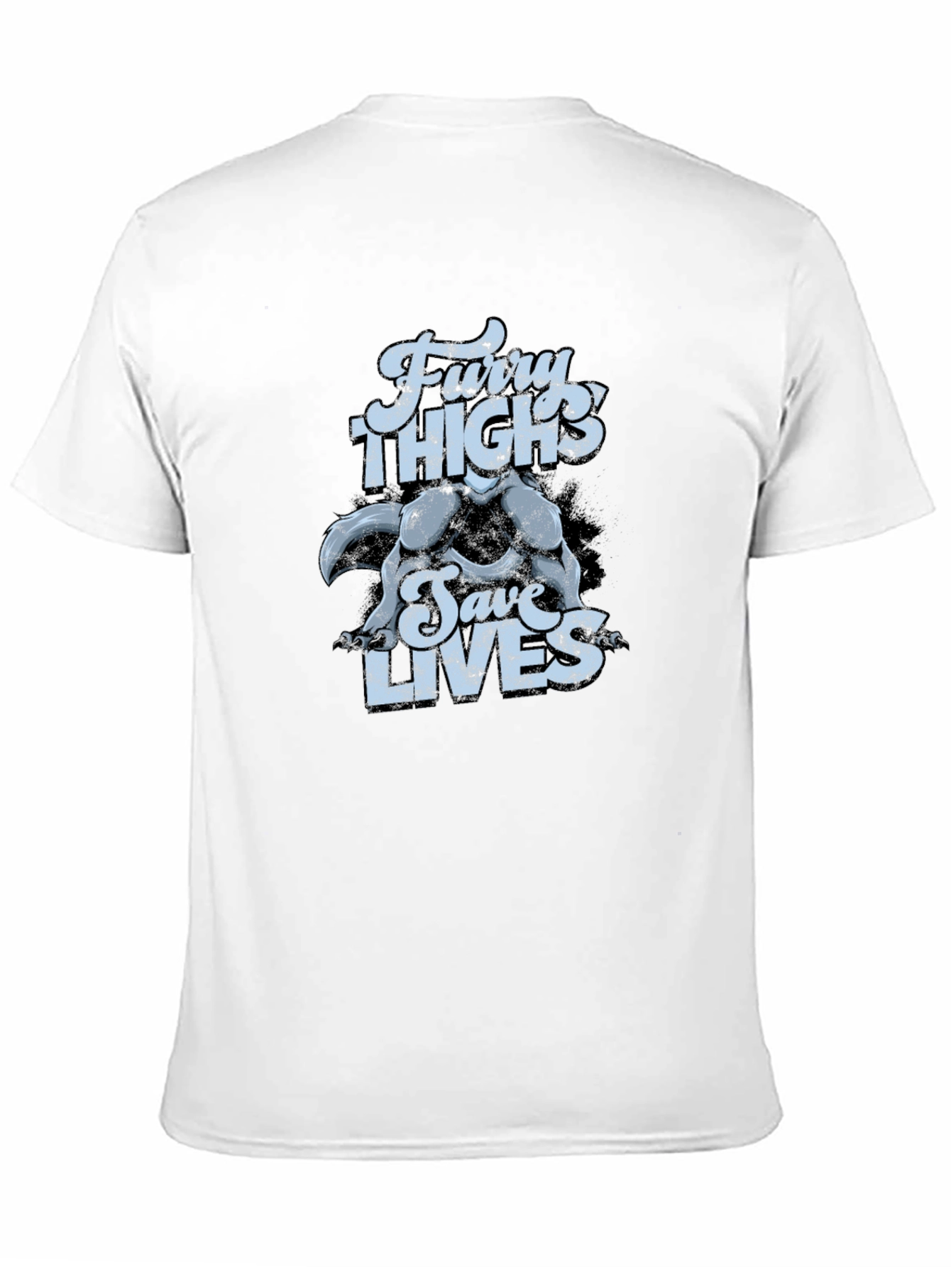 Furry Thighs Save Lives Graphic Tee