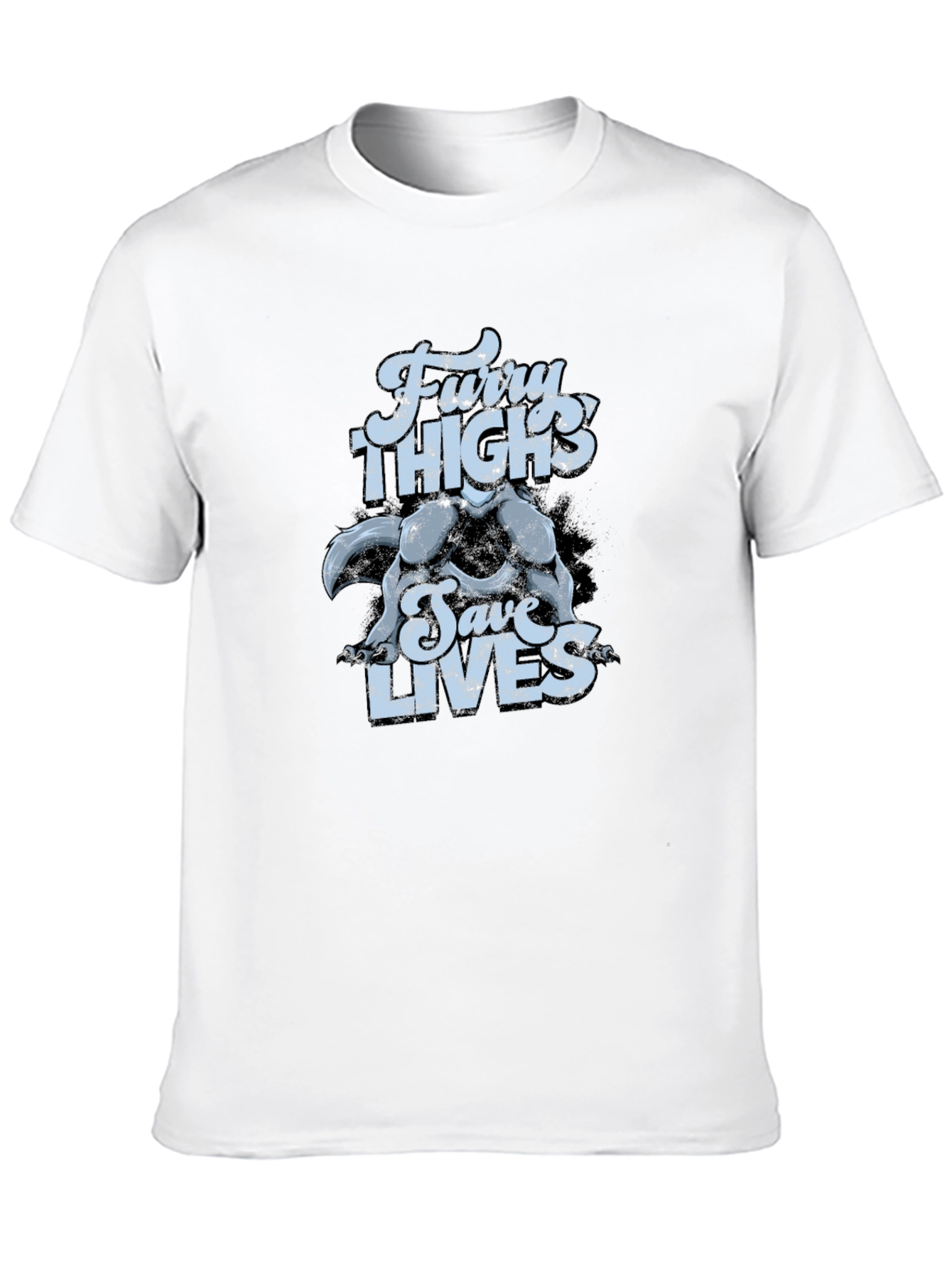 Furry Thighs Save Lives Graphic Tee