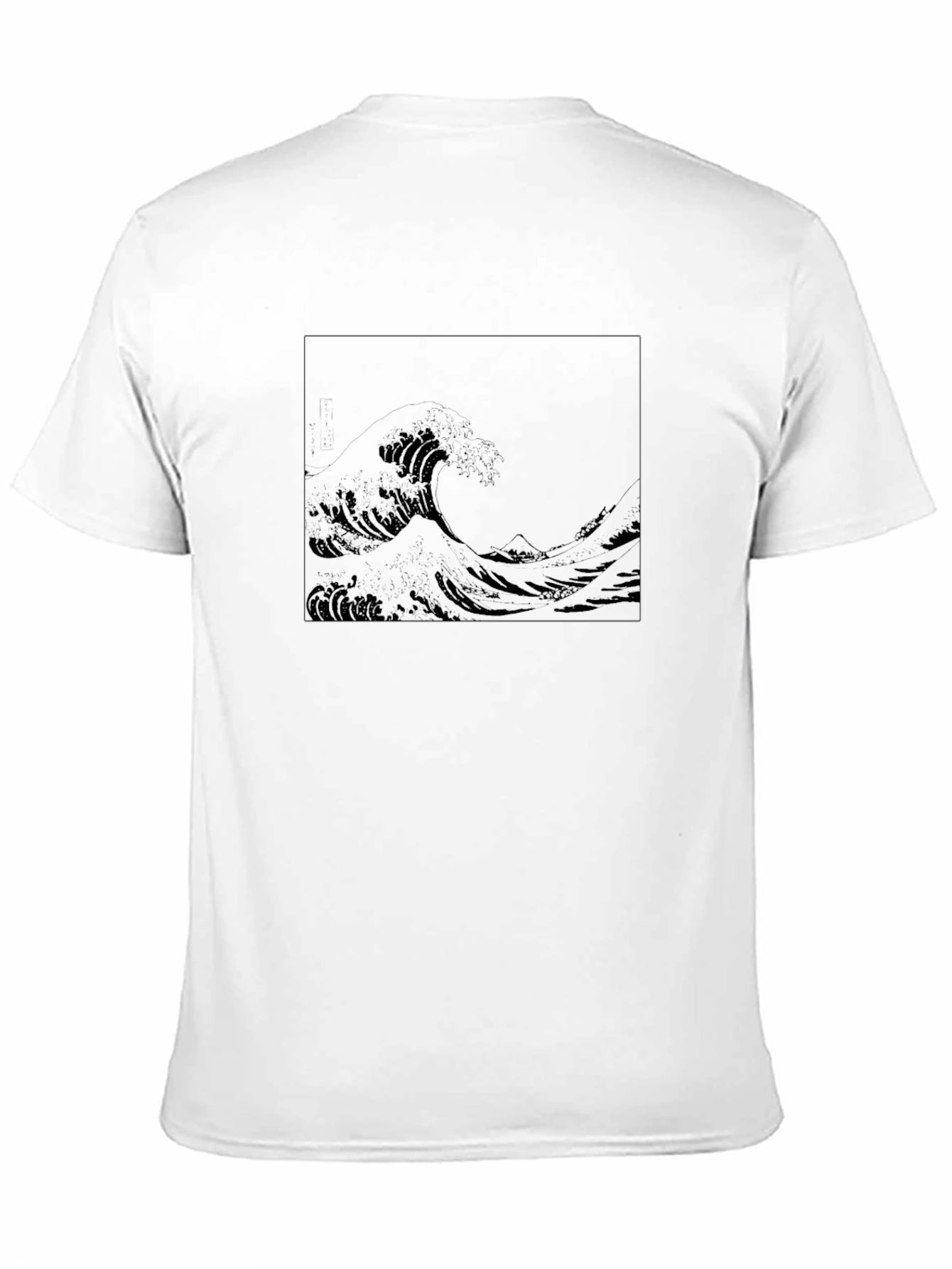 Great Wave Graphic Tee - Stylish Black T-Shirt