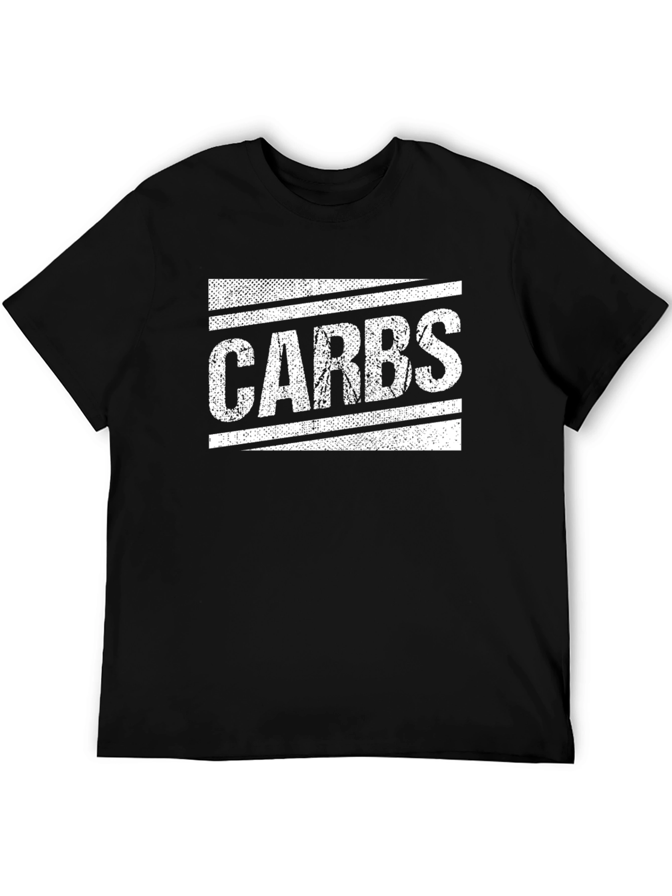 CARBS Graphic Tee - Bold Black T-Shirt