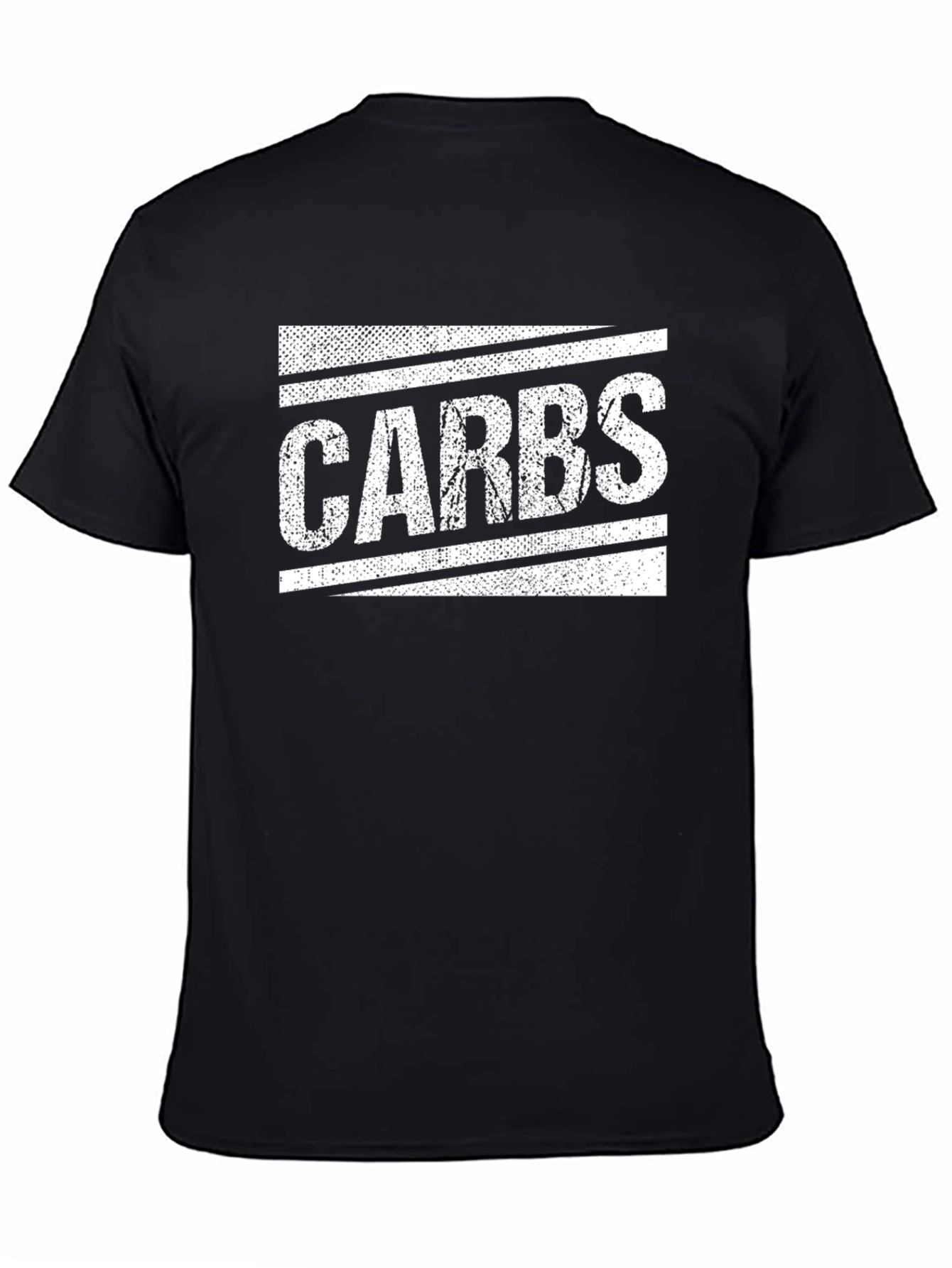 CARBS Graphic Tee - Bold Black T-Shirt