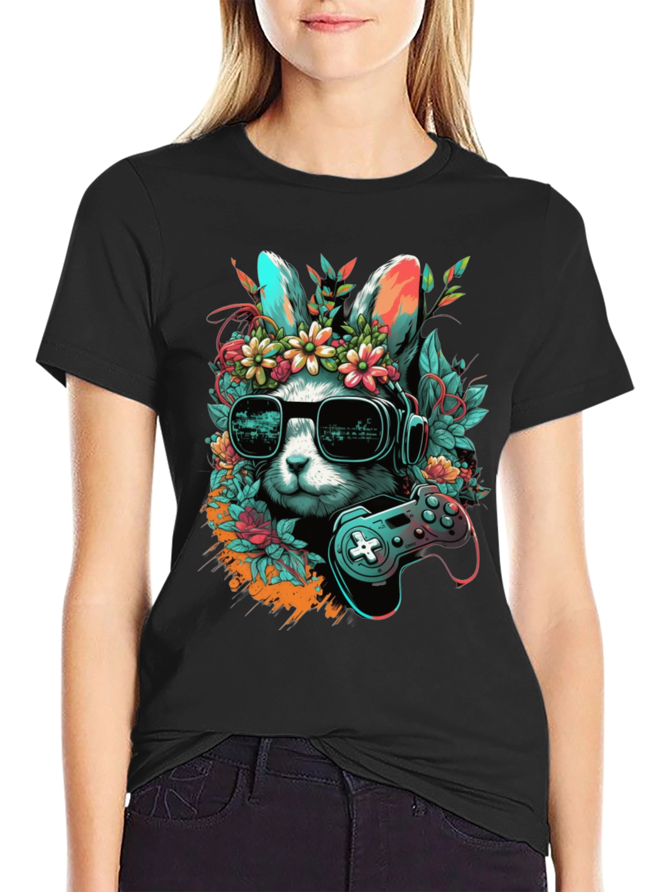 Gamer Bunny T-Shirt