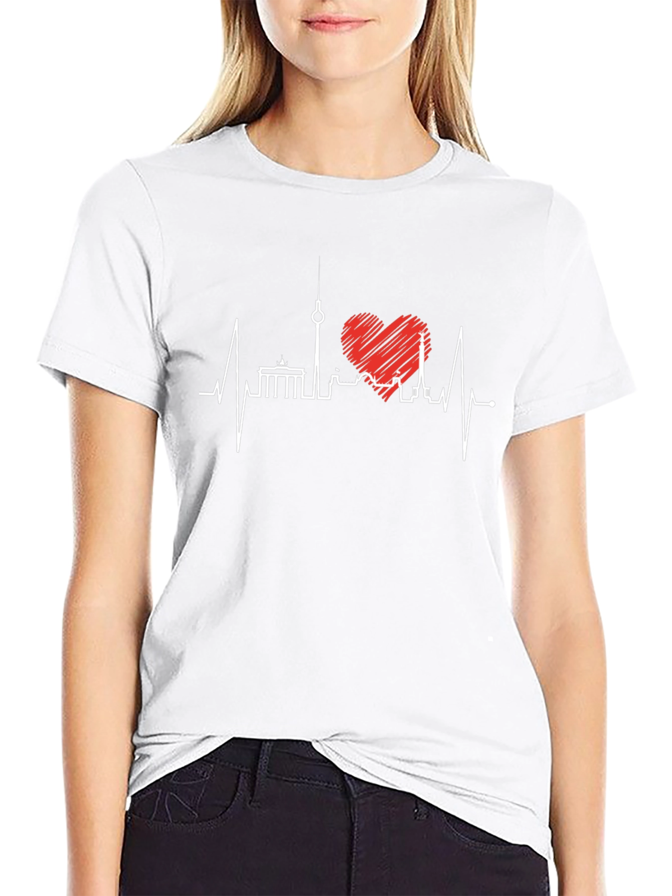 Berlin Heartbeat T-Shirt - City Love Tee