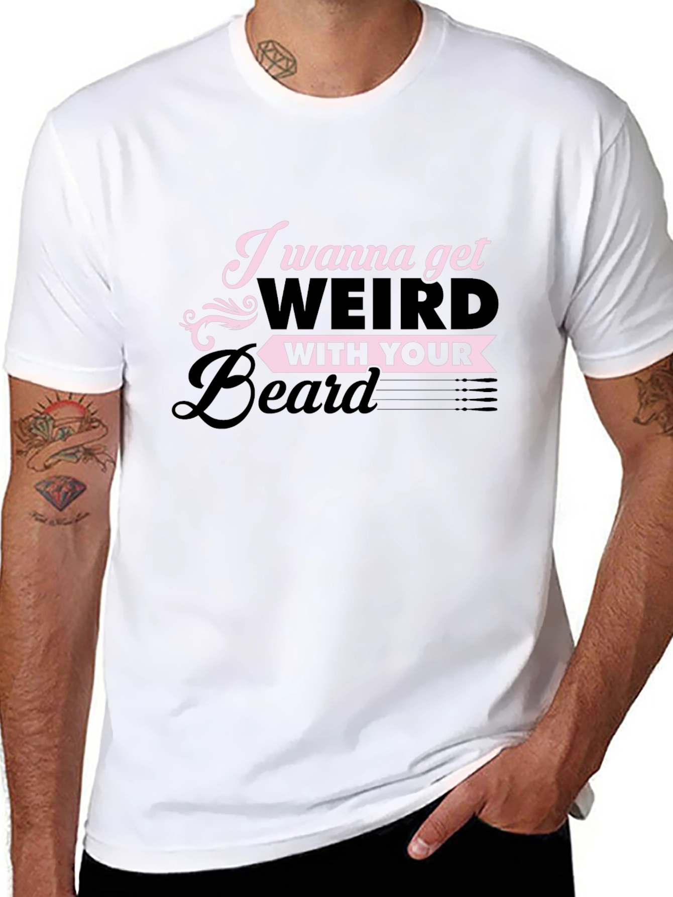 I Wanna Get Weird With Your Beard T-Shirt